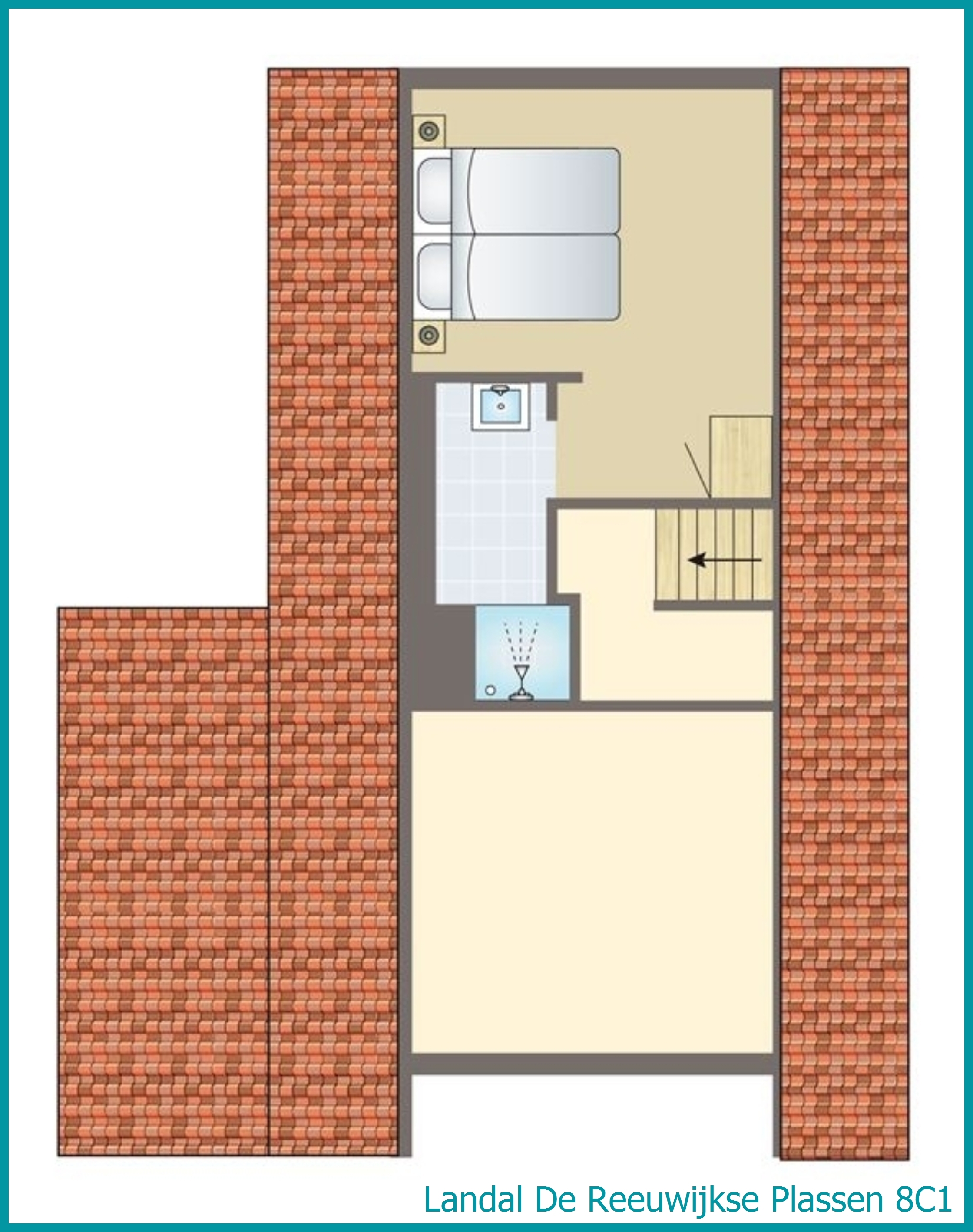 8-Personen-Wasserhaus 8C1 in De Reeuwijkse Plassen
