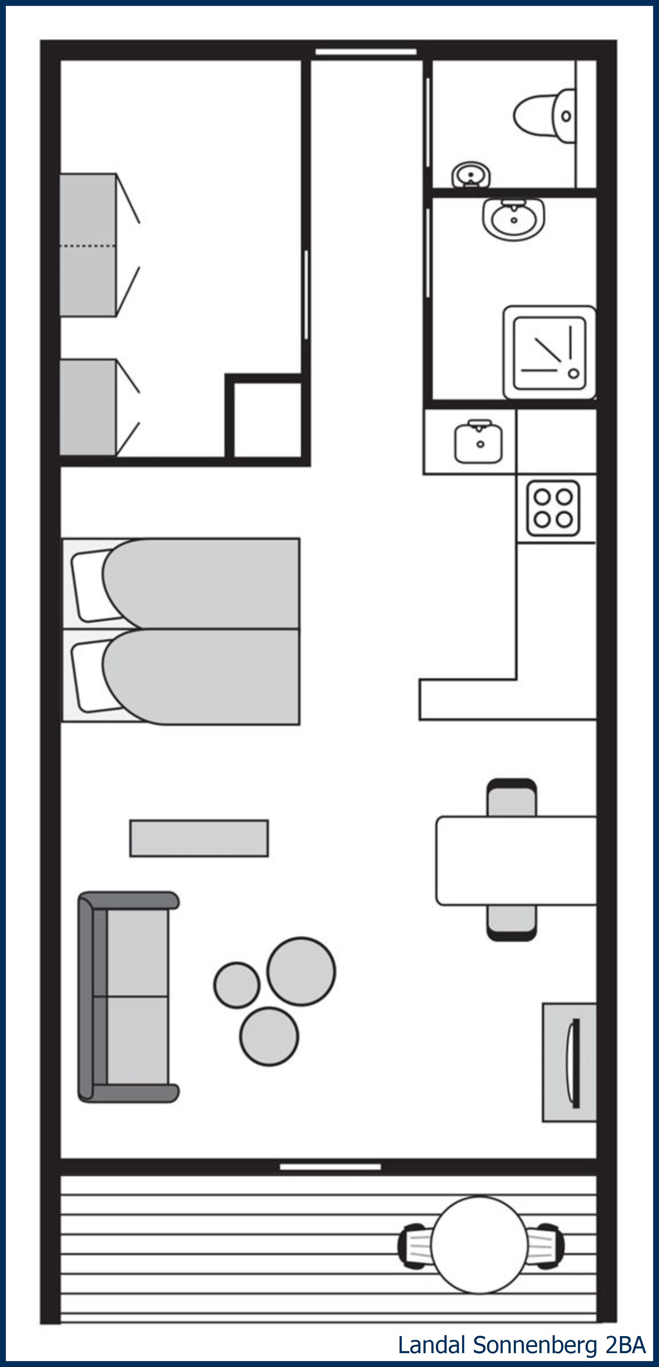 Appartement 2BA à Sonnenberg