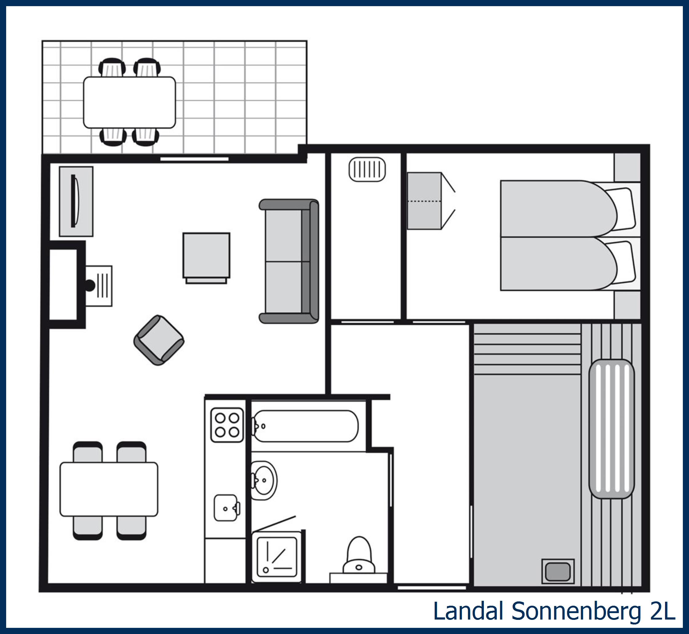 Bungalow 2L à Sonnenberg