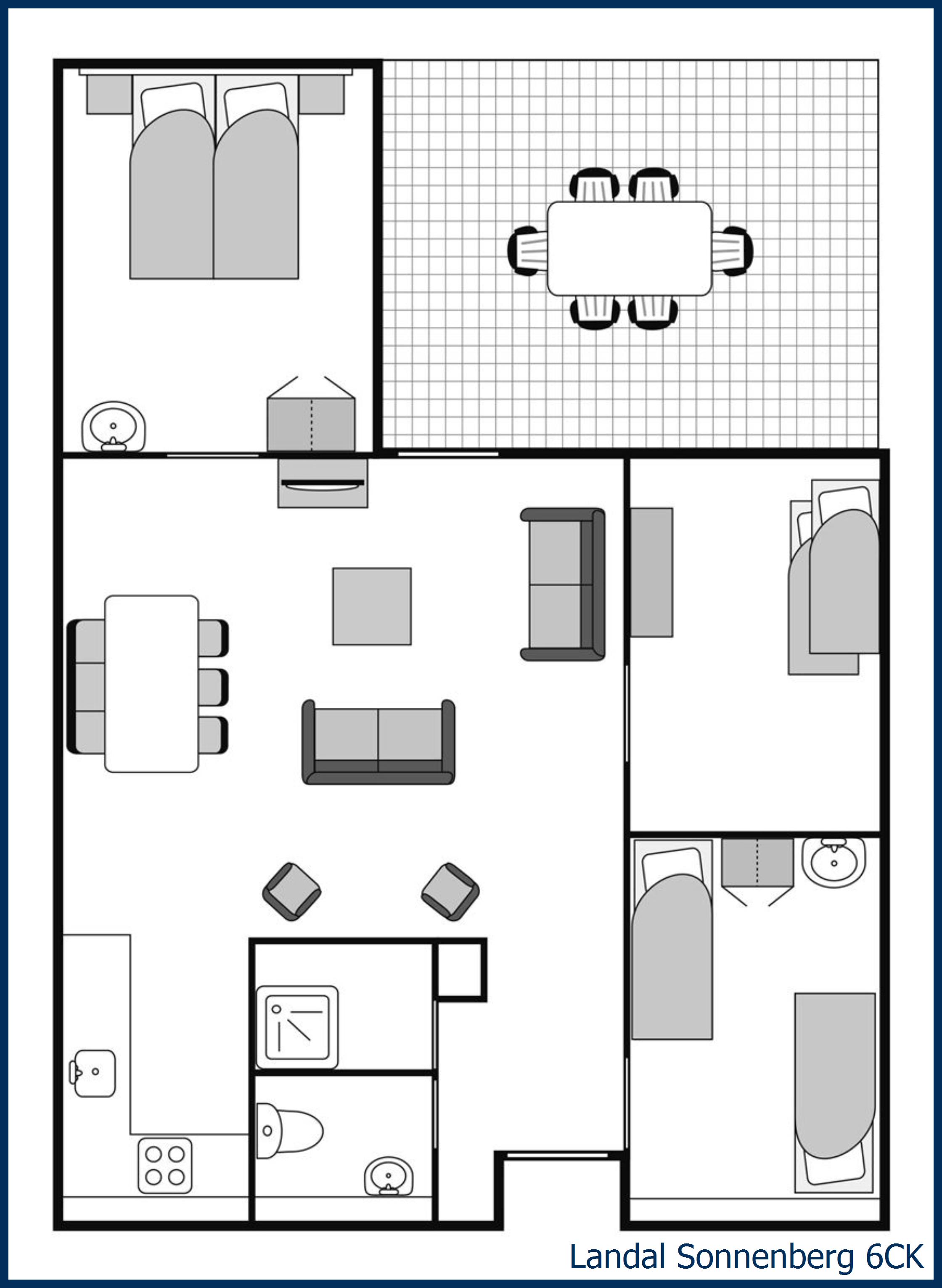 Bungalow enfant 6CK à Sonnenberg
