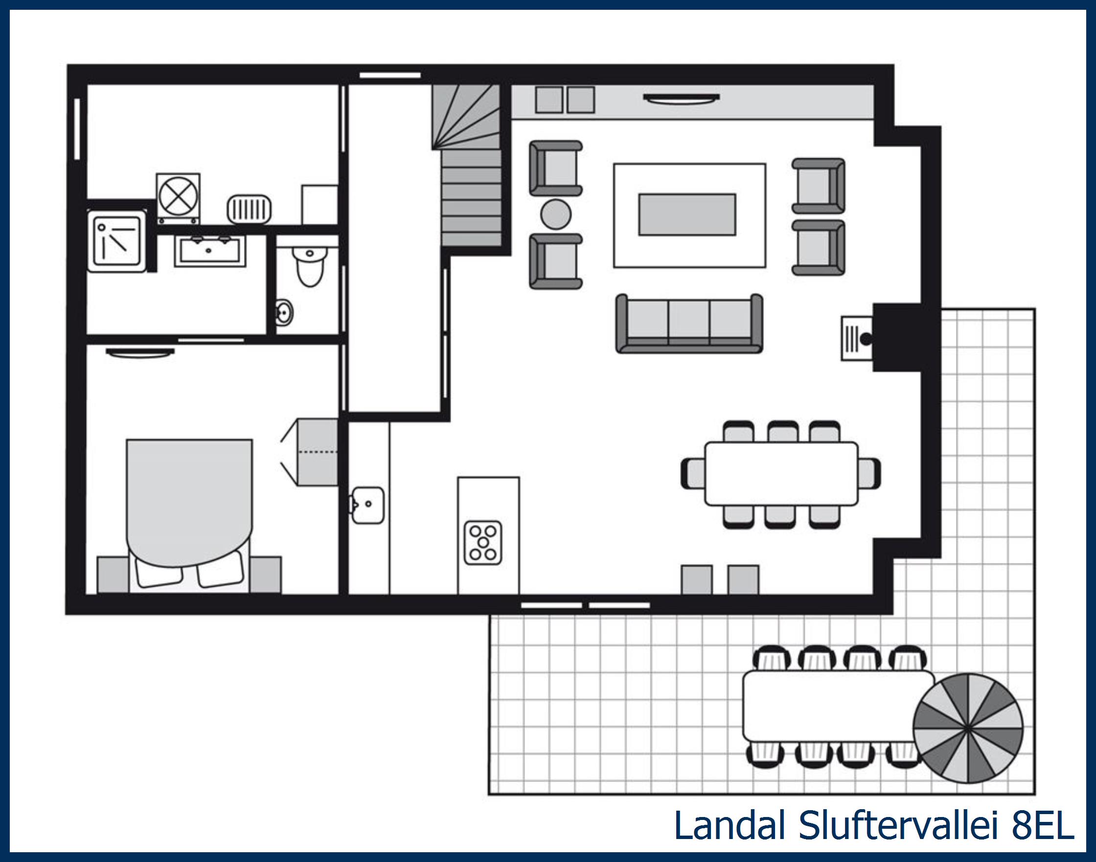 Bungalow 8EL à Sluftervallei