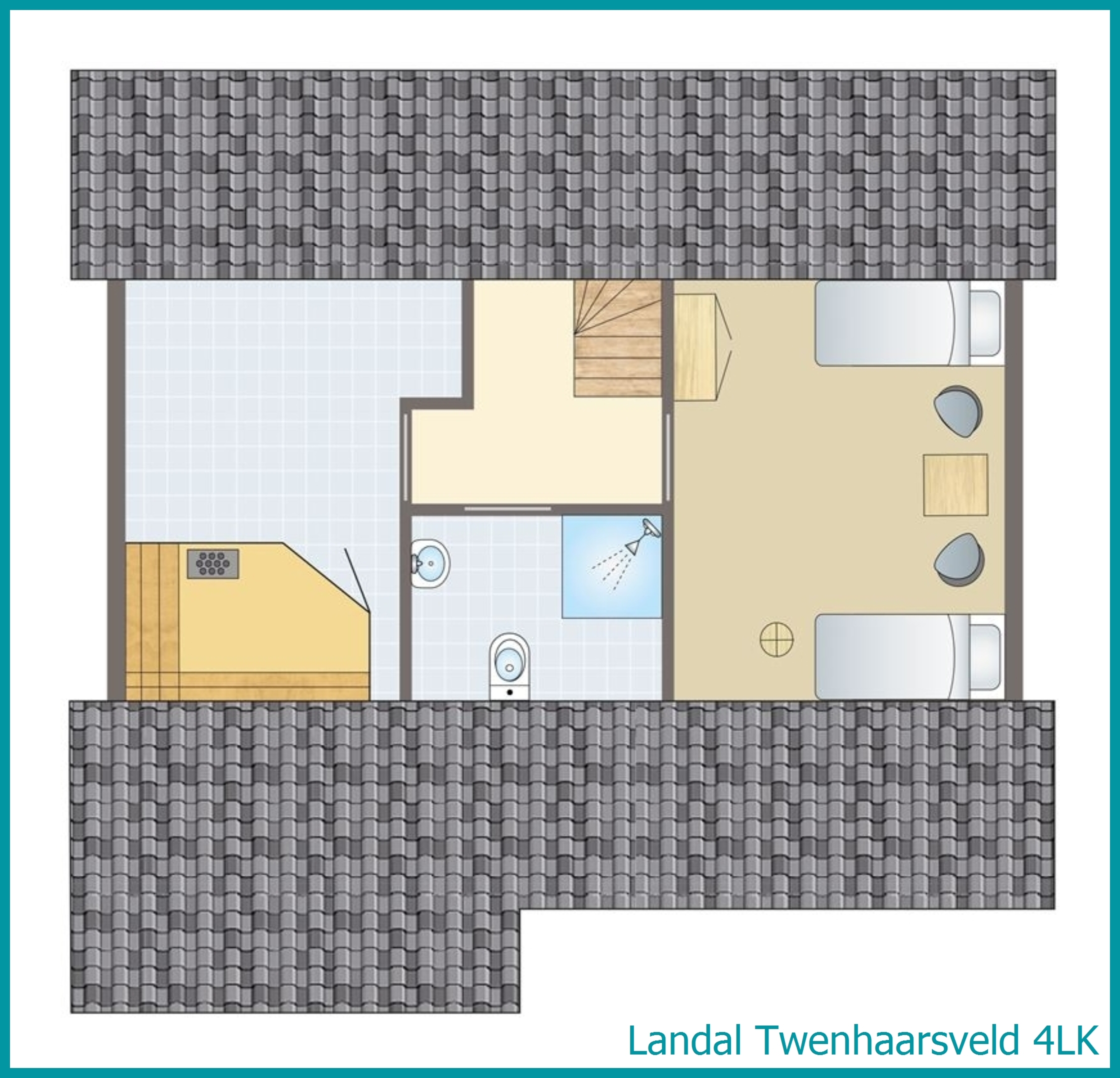 4-Personen-Kinder-Ferienhaus 4LK in Twenhaarsveld