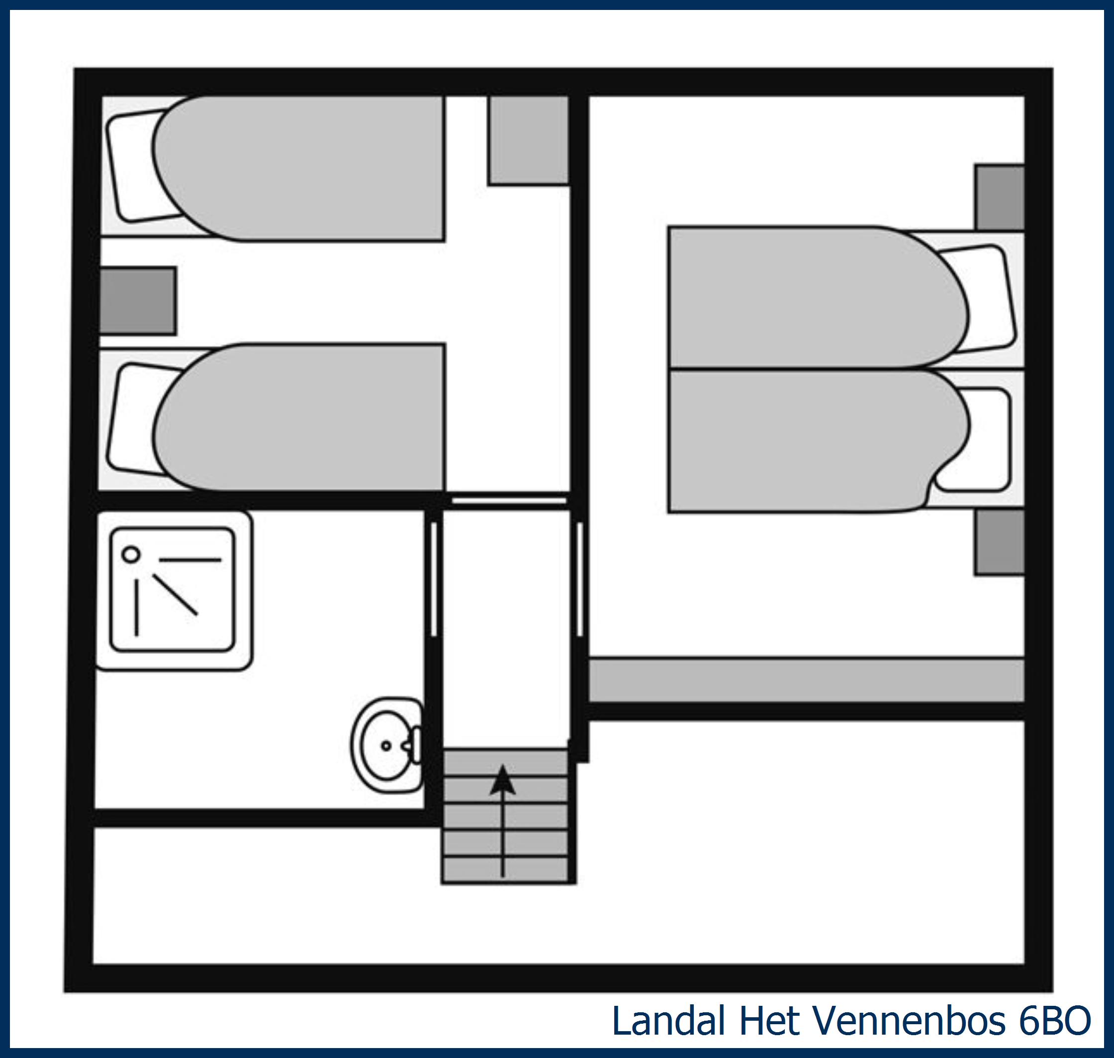 Bungalow 6BO à Het Vennenbos