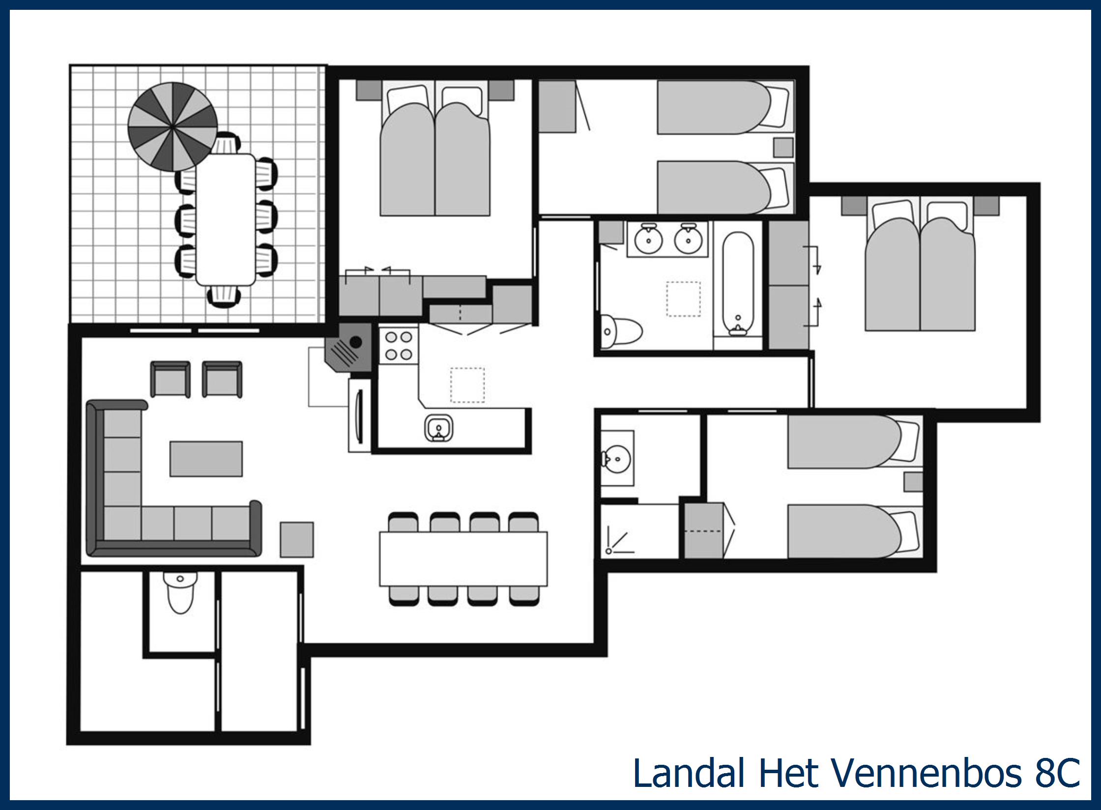Bungalow 8C à Het Vennenbos