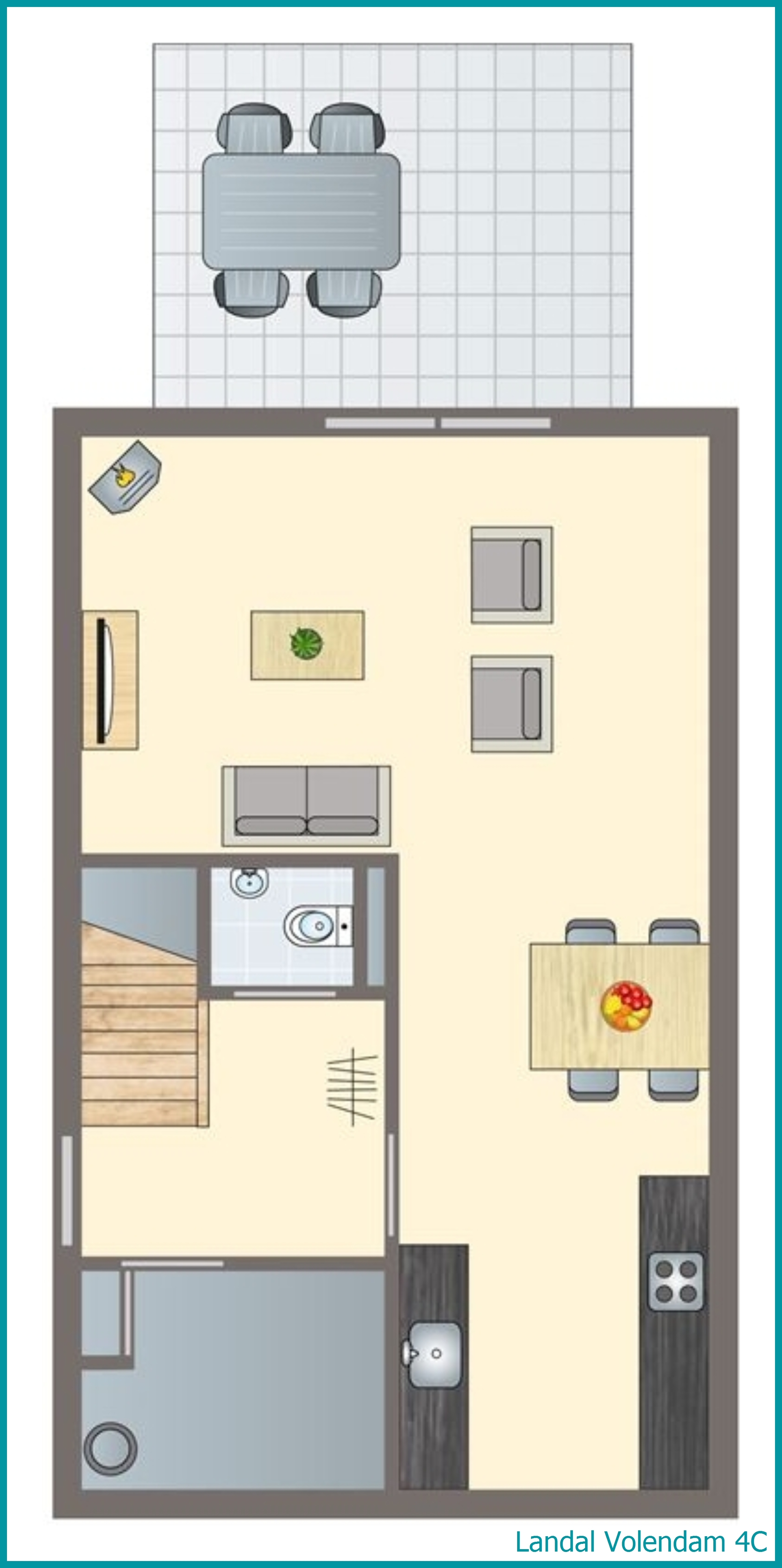 4-Personen-Ferienhaus 4C in Volendam