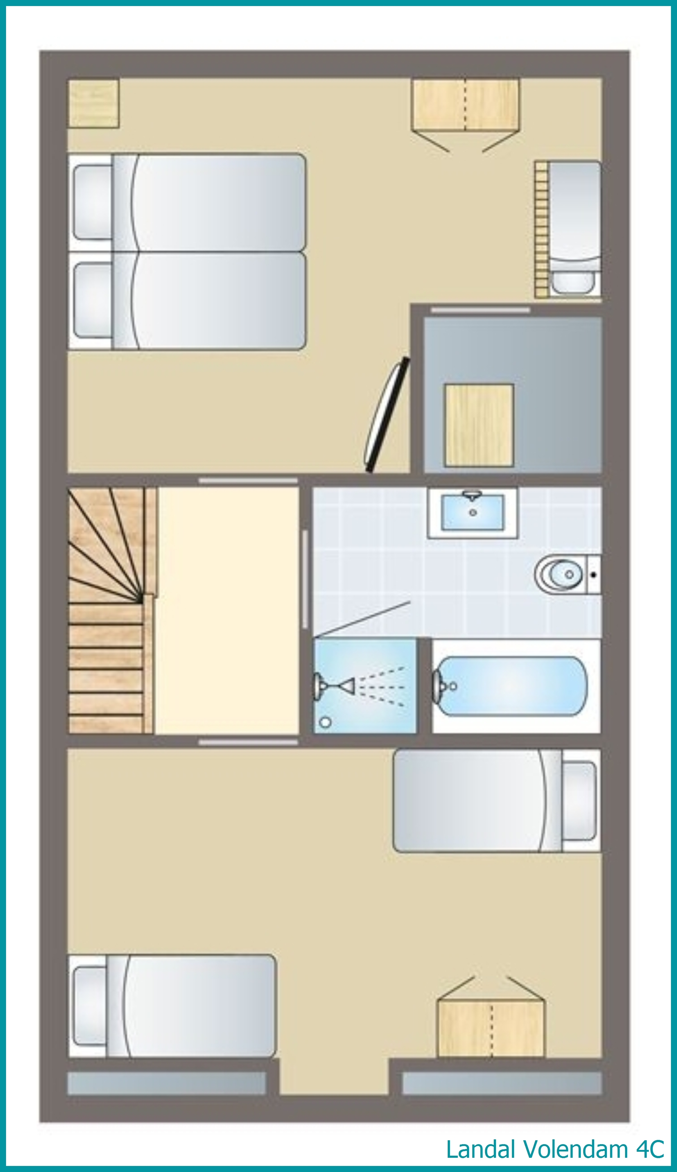 4-Personen-Ferienhaus 4C in Volendam