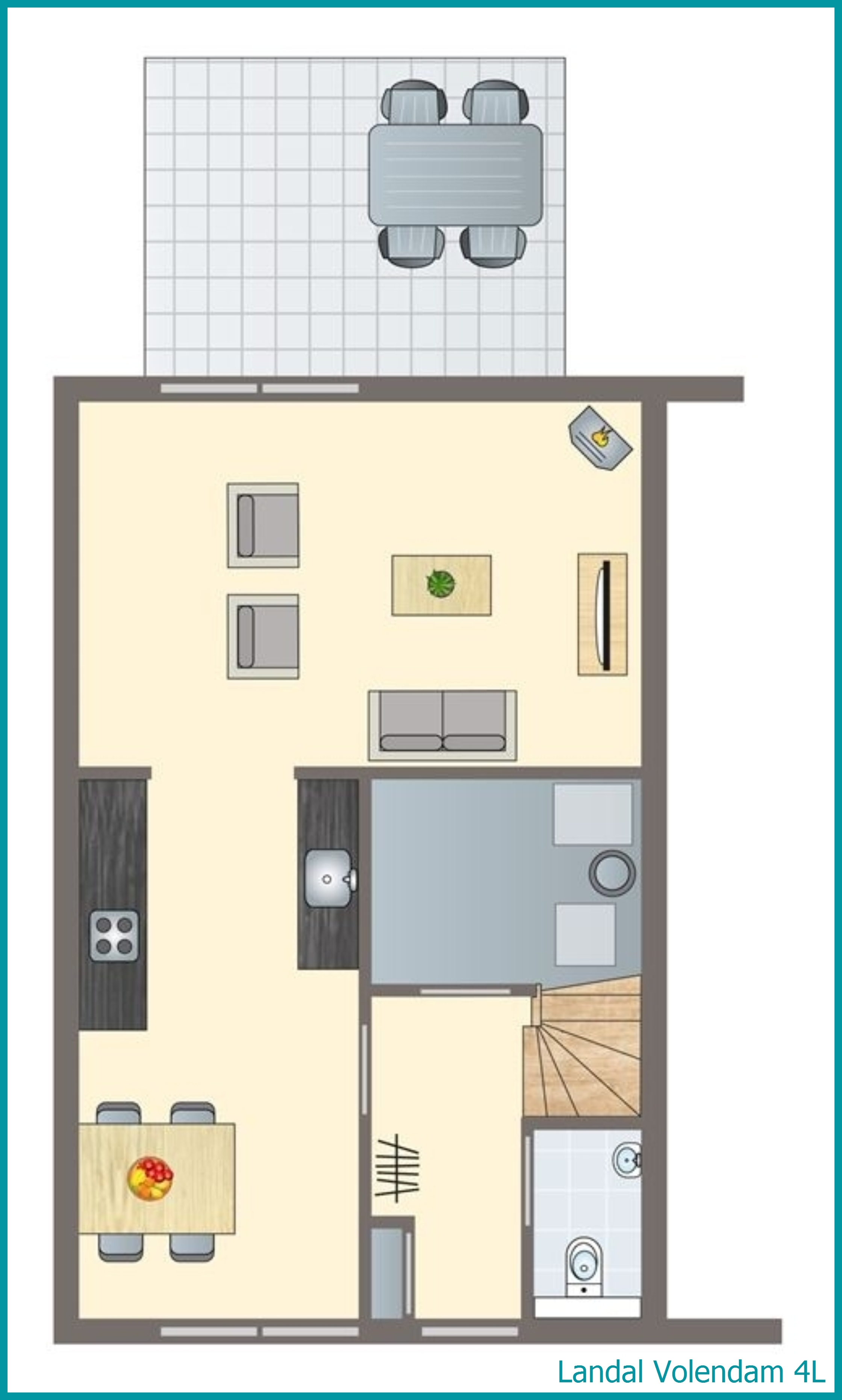 4-Personen-Ferienhaus 4L in Volendam