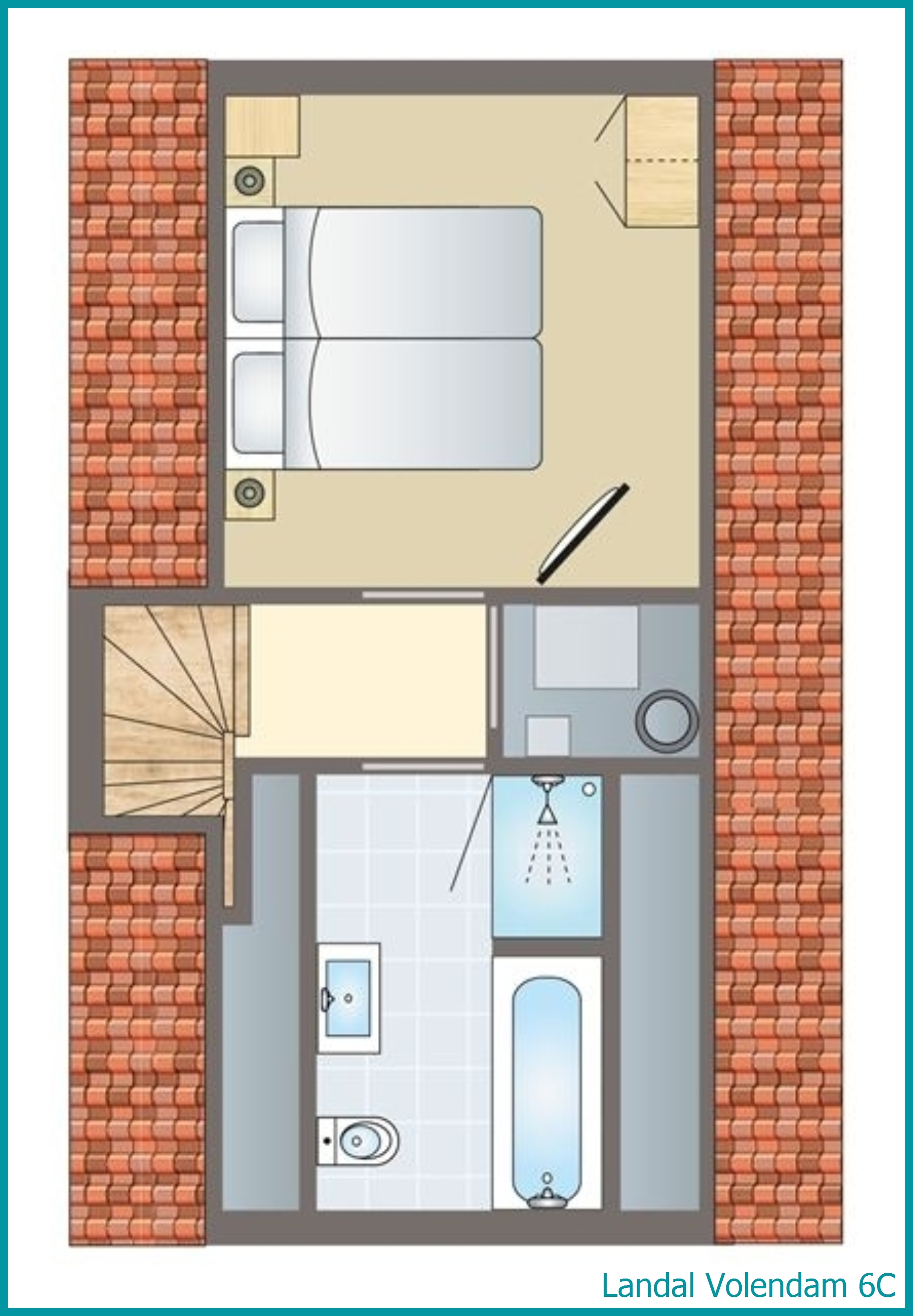 6-Personen-Ferienhaus 6C in Volendam