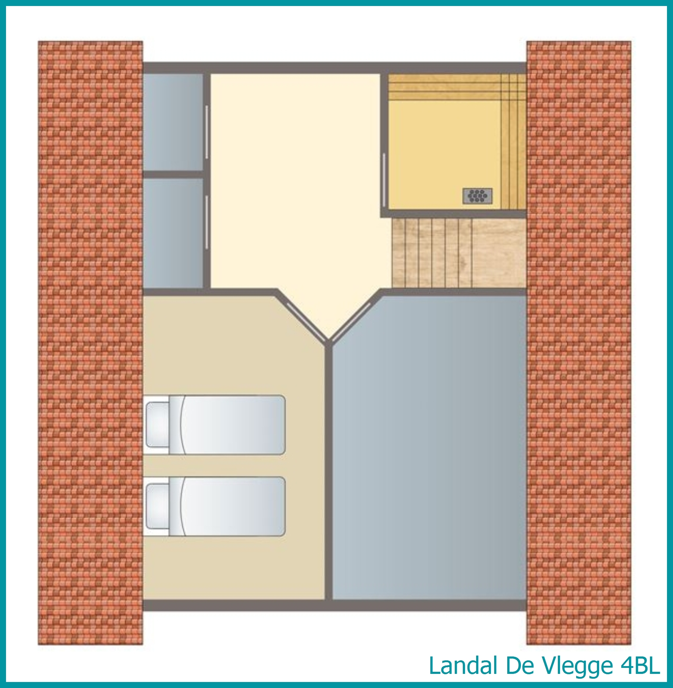 4-Personen-Ferienhaus 4BL in De Vlegge