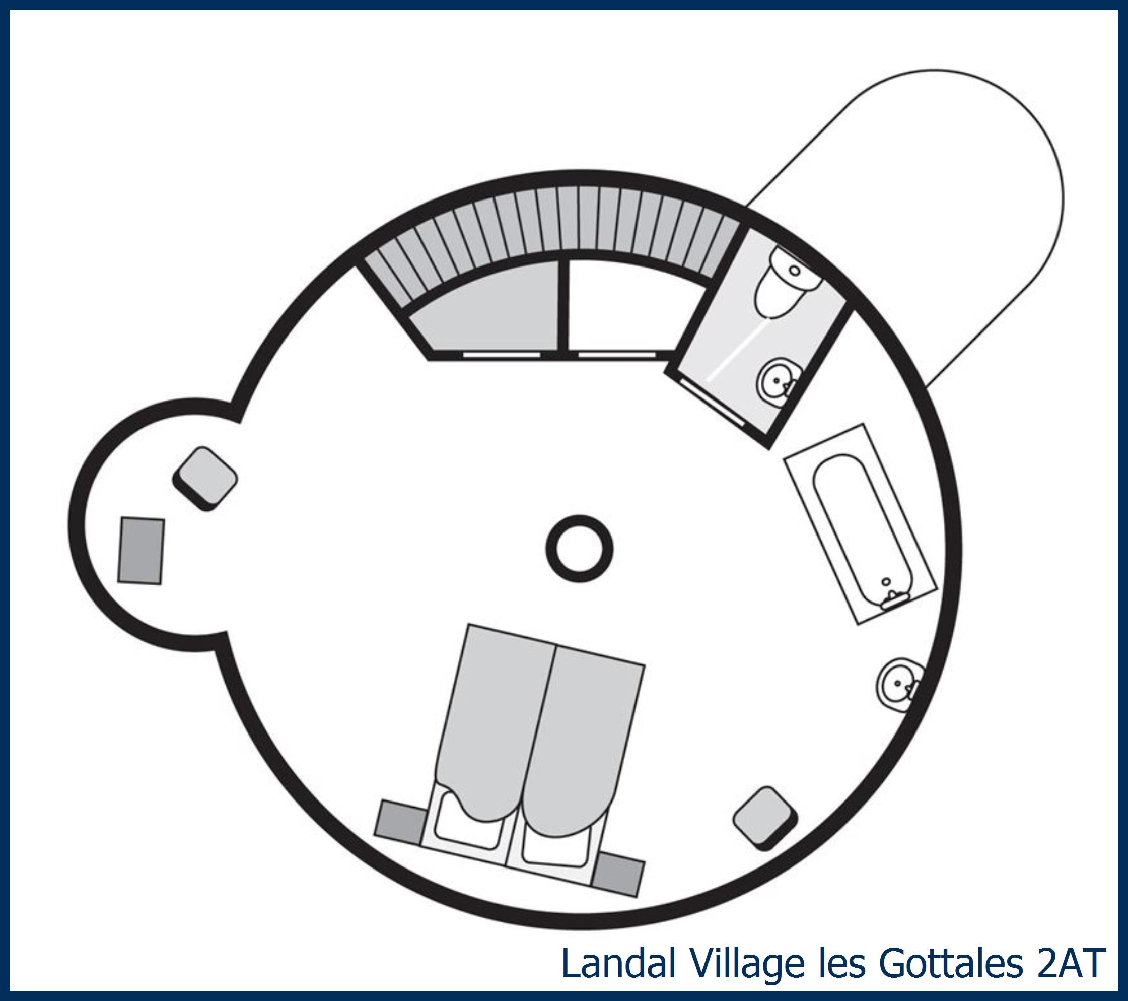 Tour 2AT à Village les Gottales