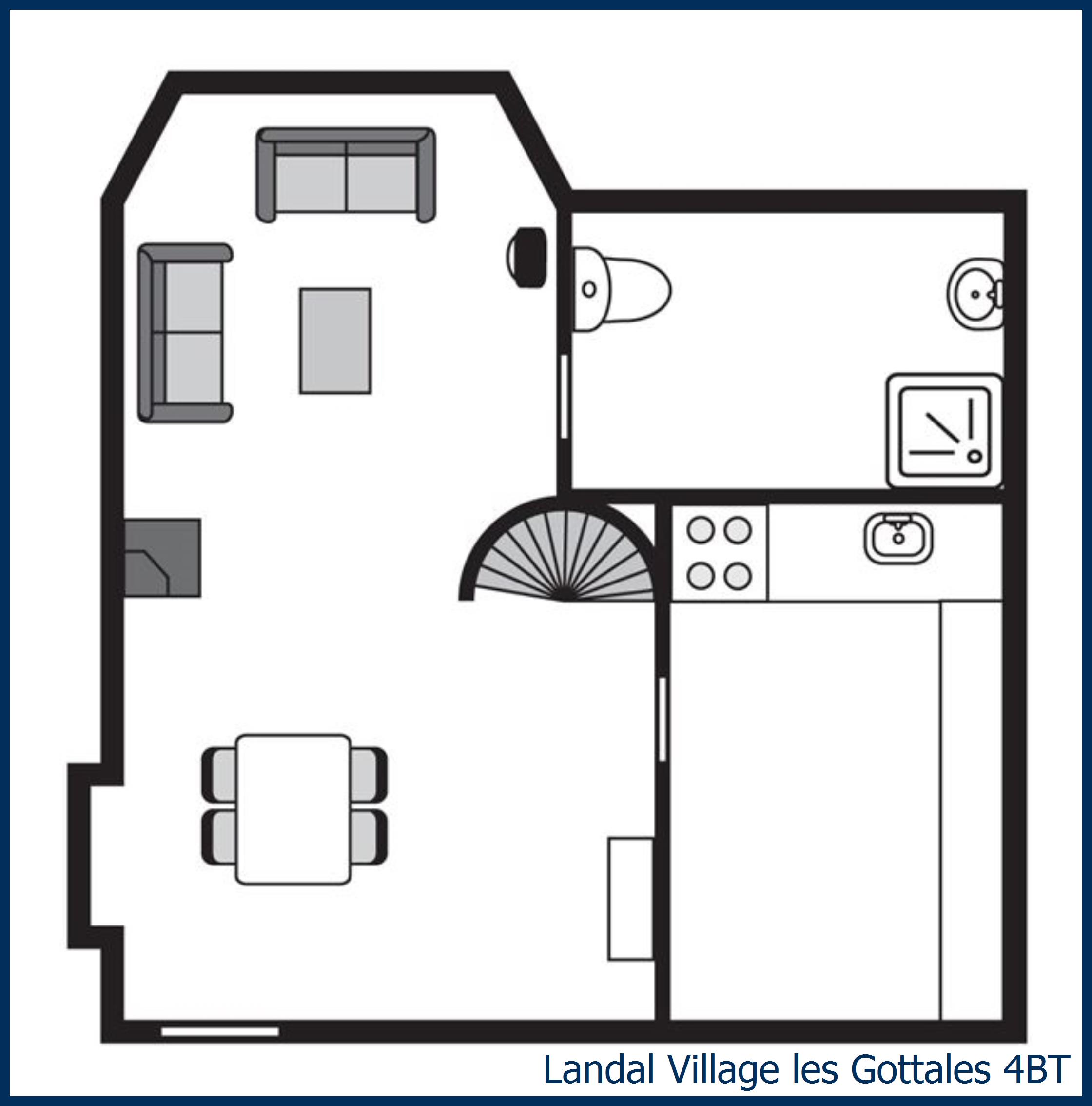 Tour 4BT à Village les Gottales