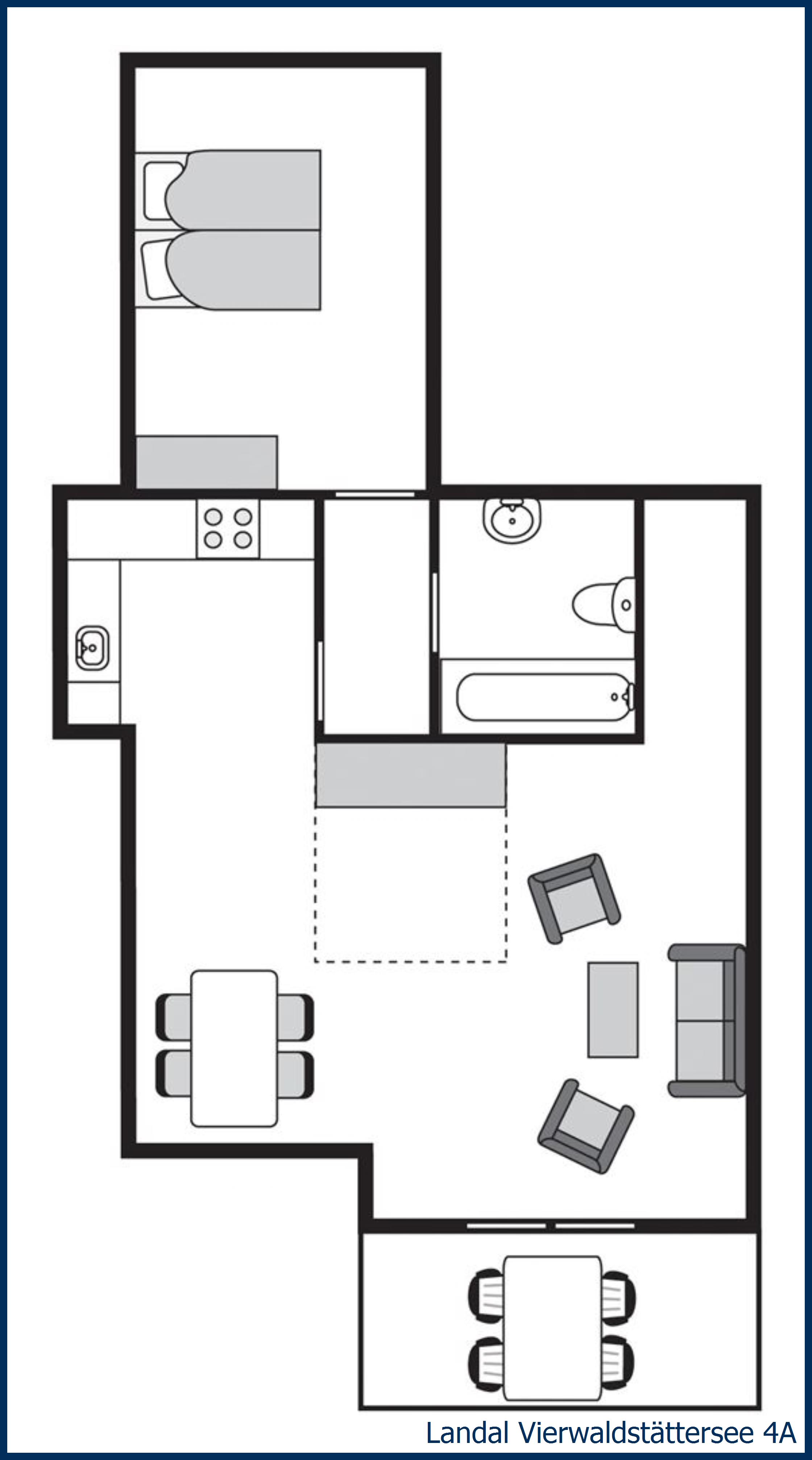 Appartement 4A à Vierwaldstättersee