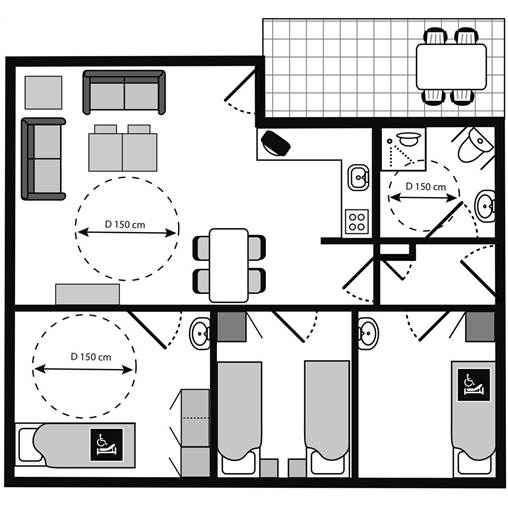 Bungalow 4BT à Warsberg