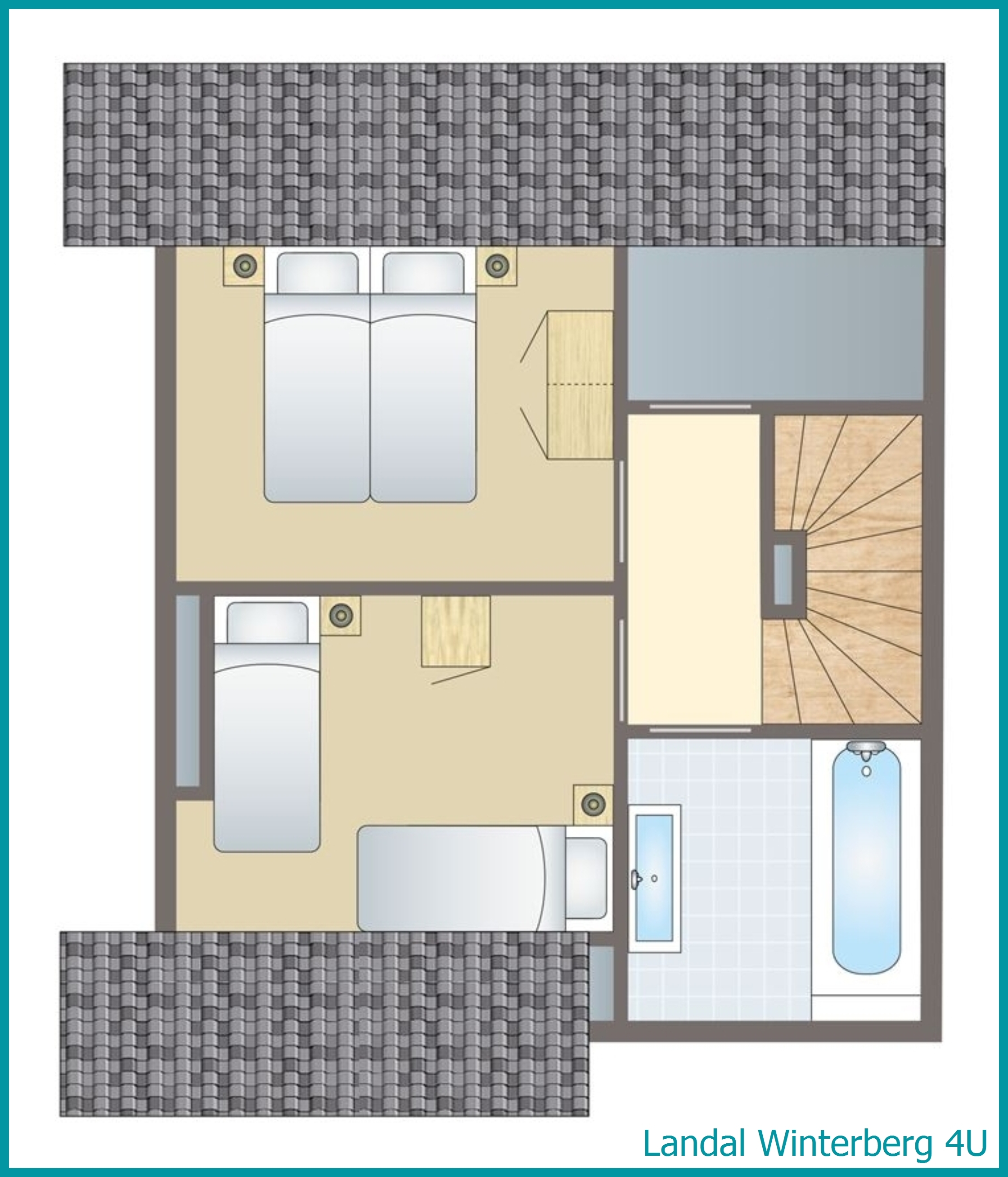 4-Personen-Ferienhaus 4U in Winterberg