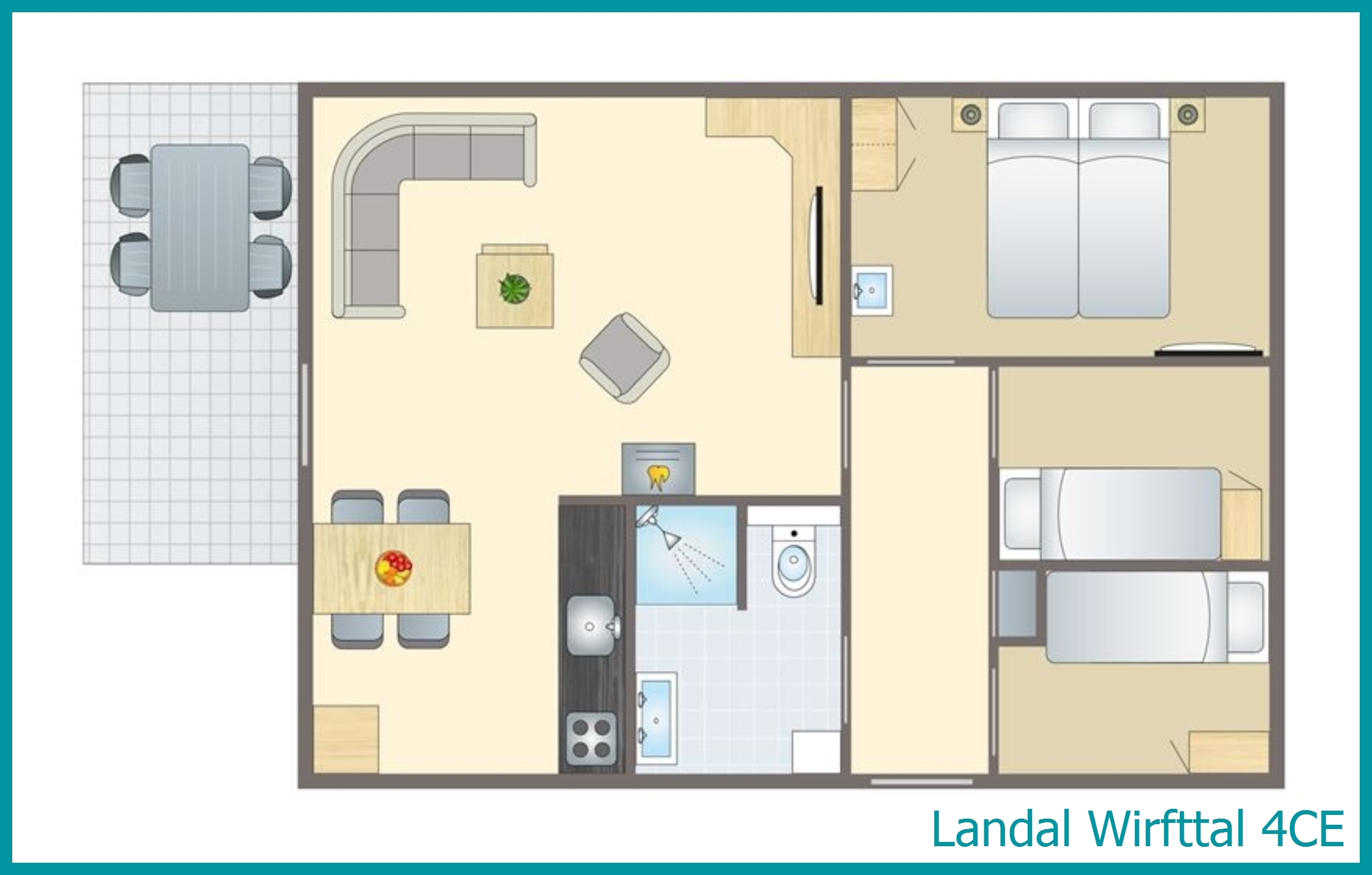 bungalow 4 personnes 4CE à Wirfttal