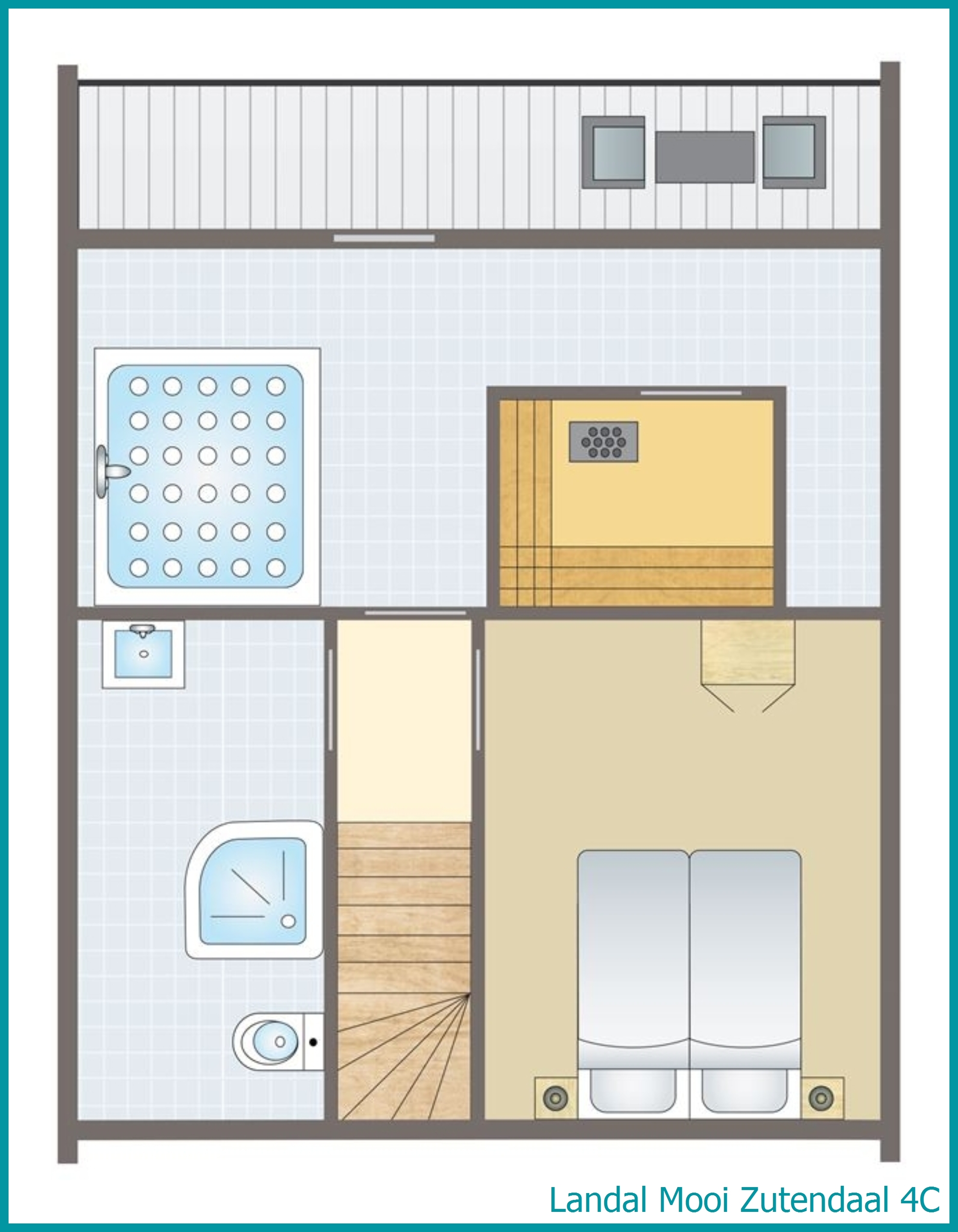 4-Personen-Ferienhaus 4C in Mooi Zutendaal