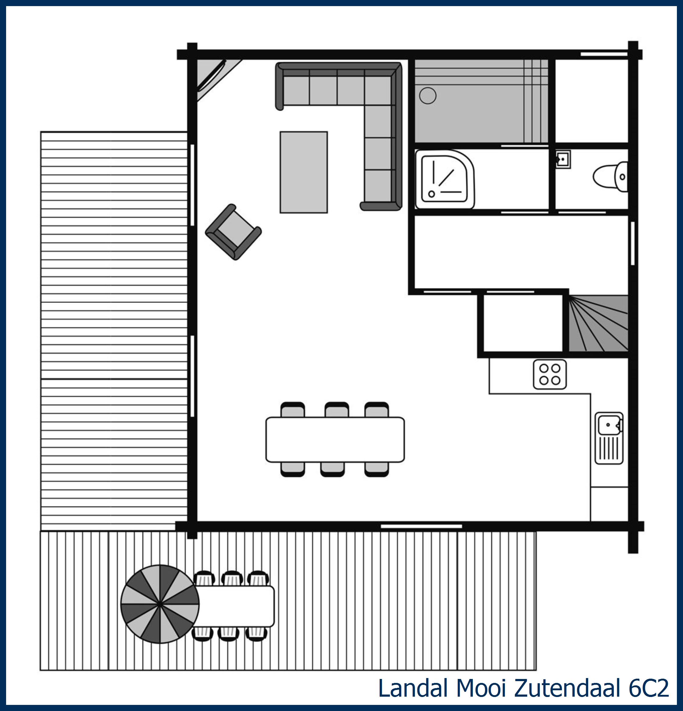 Bungalow 6C2 à Mooi Zutendaal