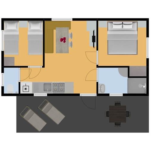 Kindermobilheim Mobilheim Besson - 4BDV plus in Belledonne
