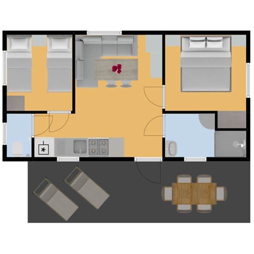 Kindermobilheim Mobilheim Goléon - 6BDV in Belledonne