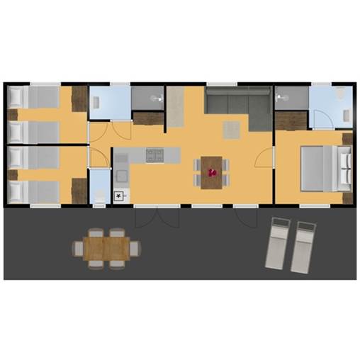 Caravane Mobil home Cannes - 6LTVXXL à Domaine de la Noguière