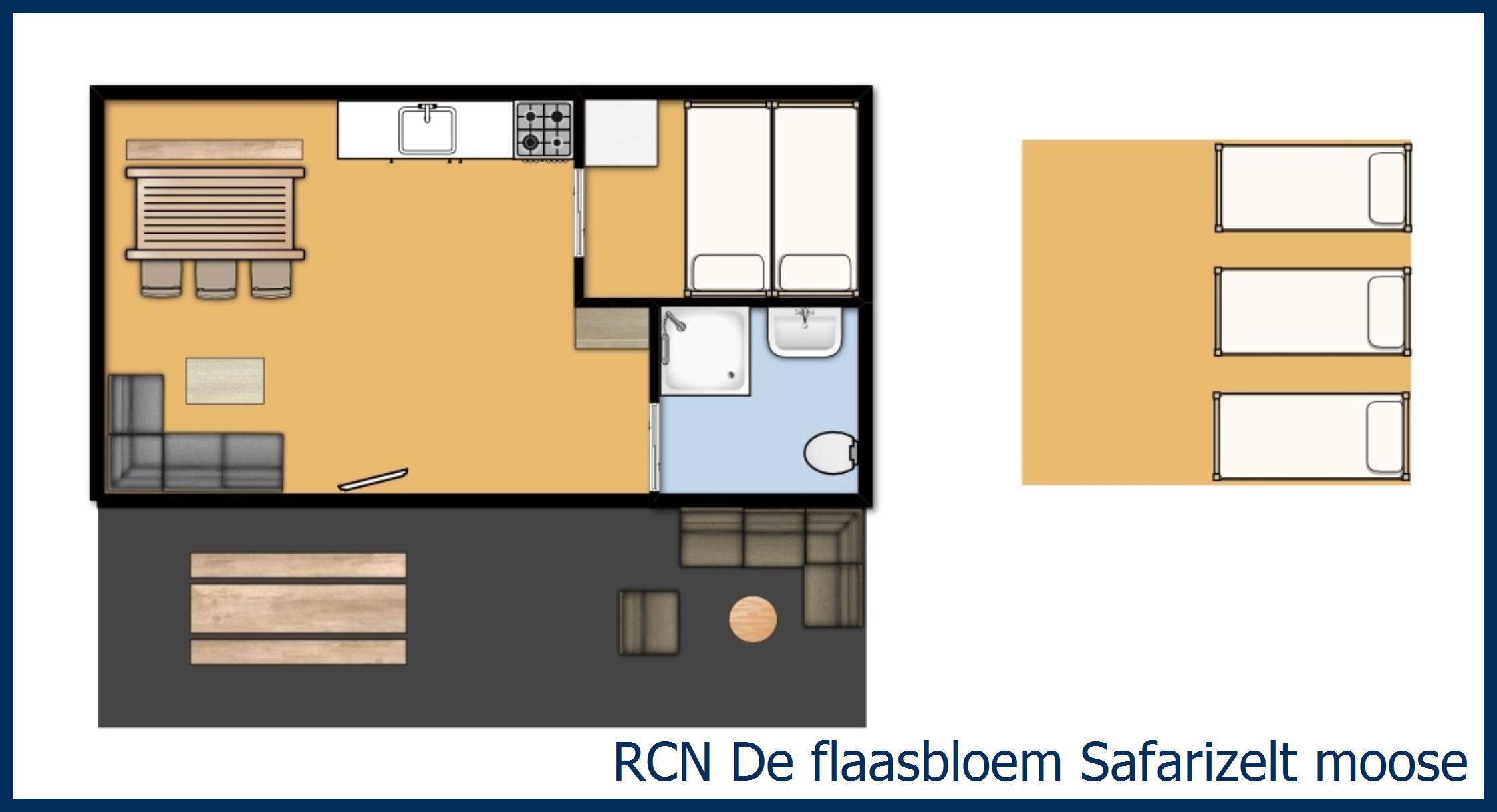  Safarizelt Moose in De Flaasbloem