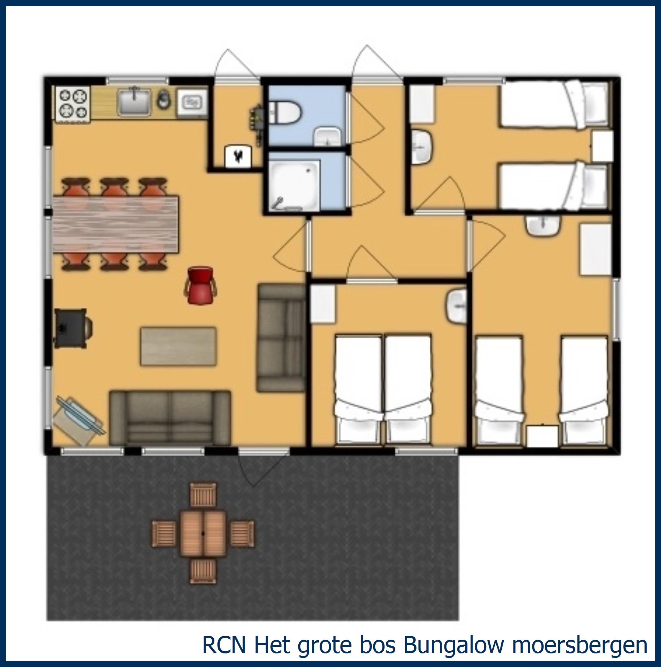 Ferienhaus Moersbergen in Het Grote Bos