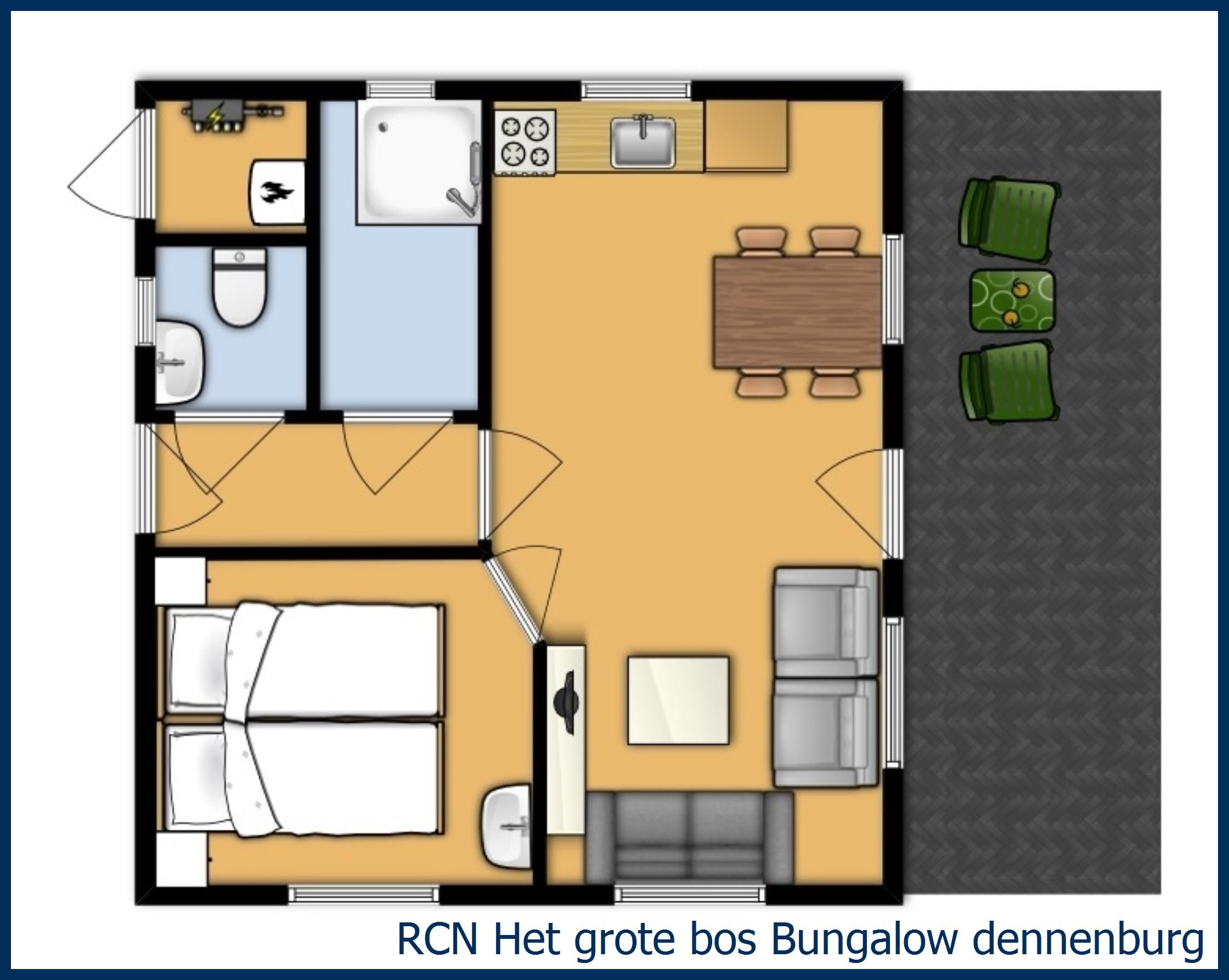 Cottage Dennenburg à Het Grote Bos