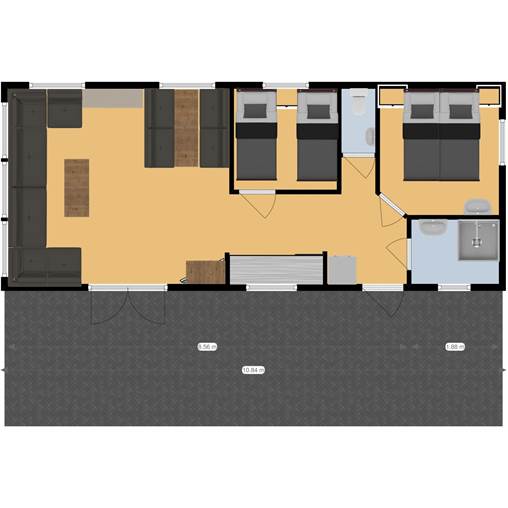 Chalet Rijsenburg C4 plus à Het Grote Bos