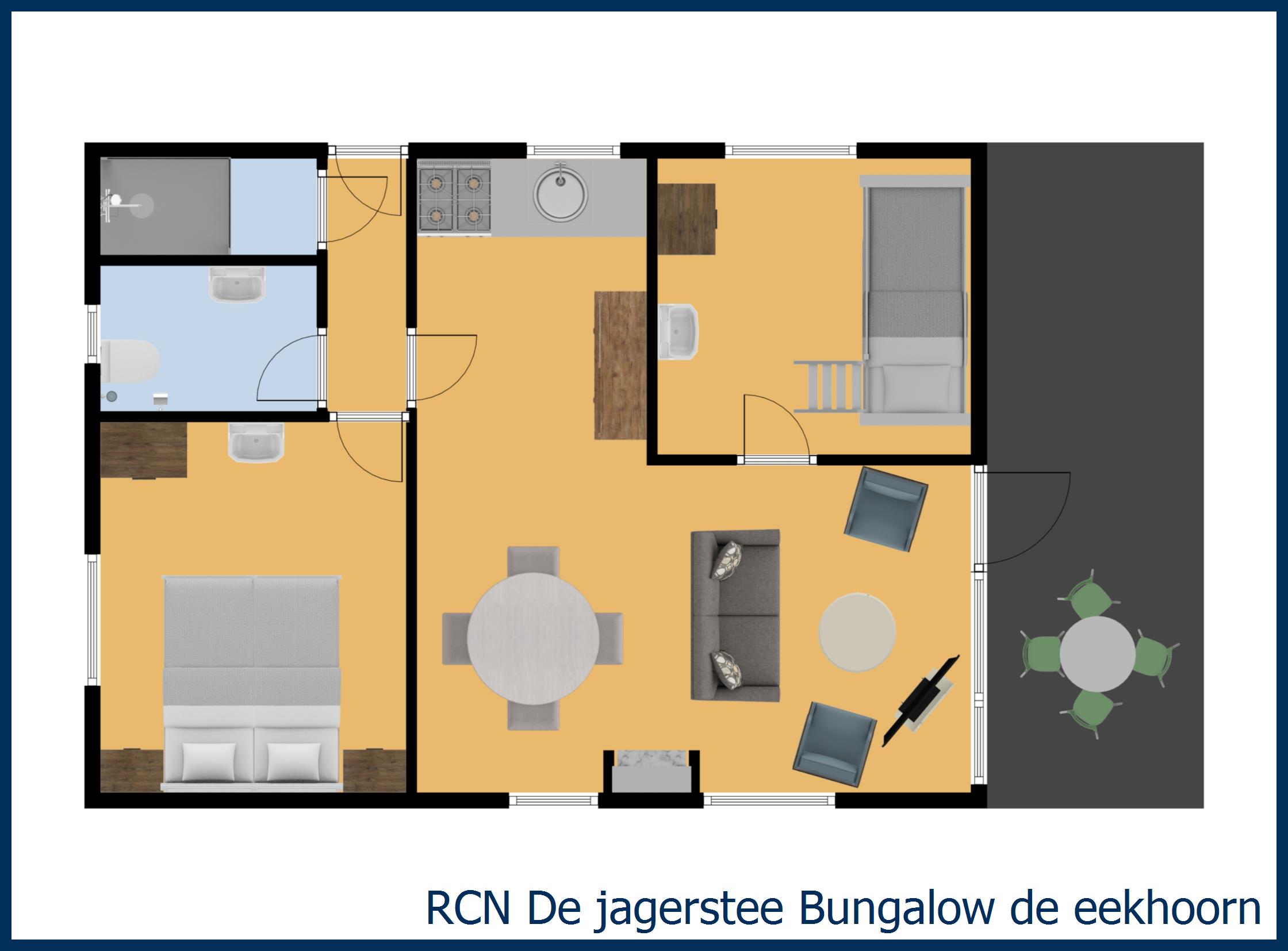 Ferienhaus de eekhoorn in De Jagerstee