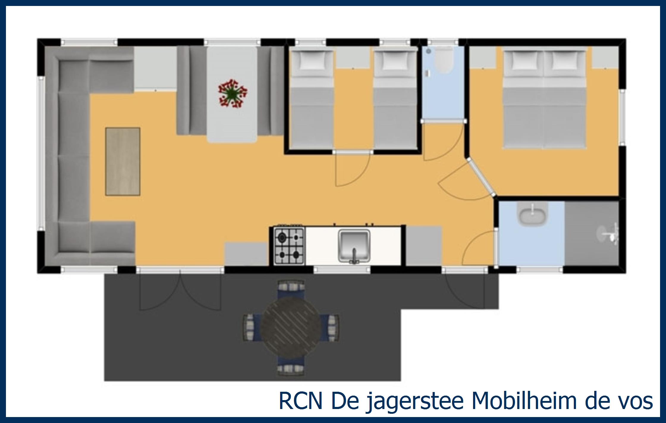 Kindermobilheim Mobilheim de vos in De Jagerstee