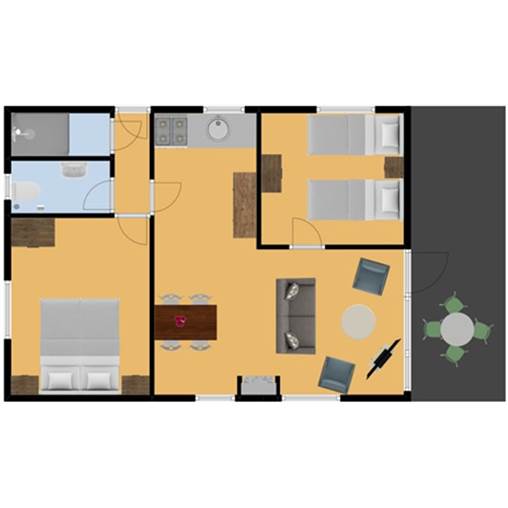 Cottage Bos de Das - 4L à De Jagerstee