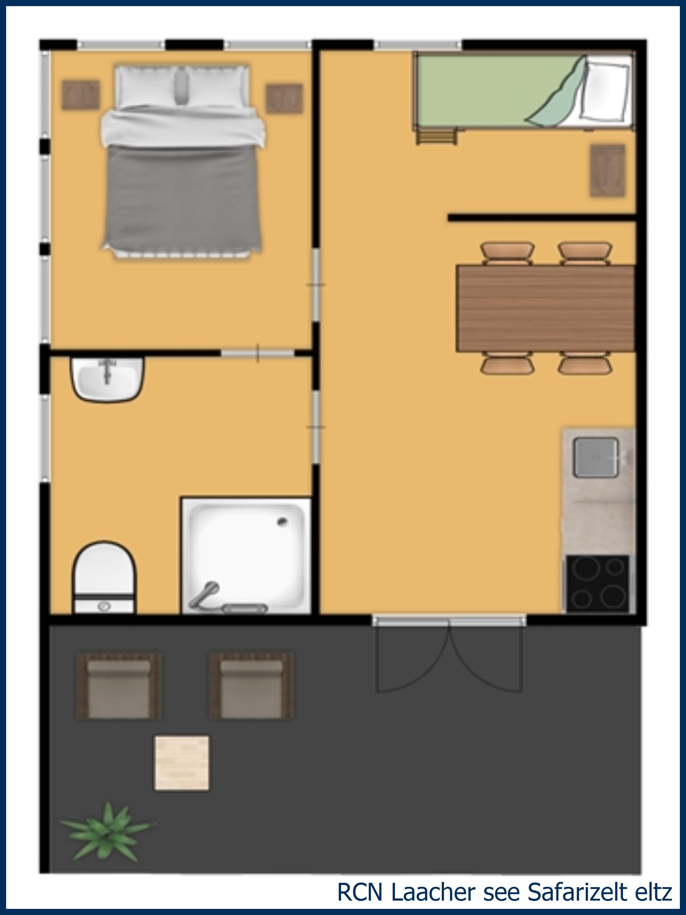  Safarizelt eltz in Laacher see