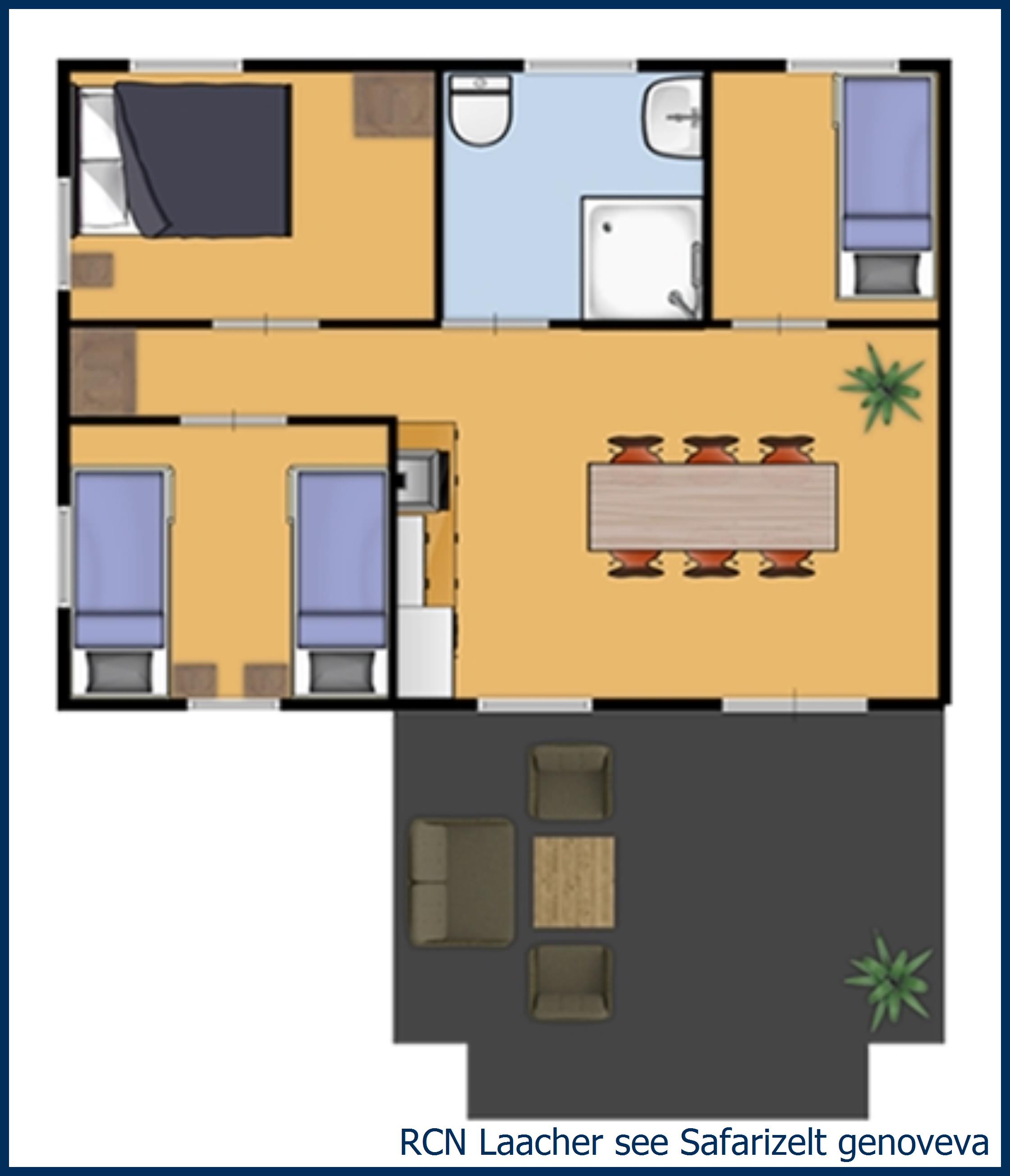  Safarizelt genoveva in Laacher see