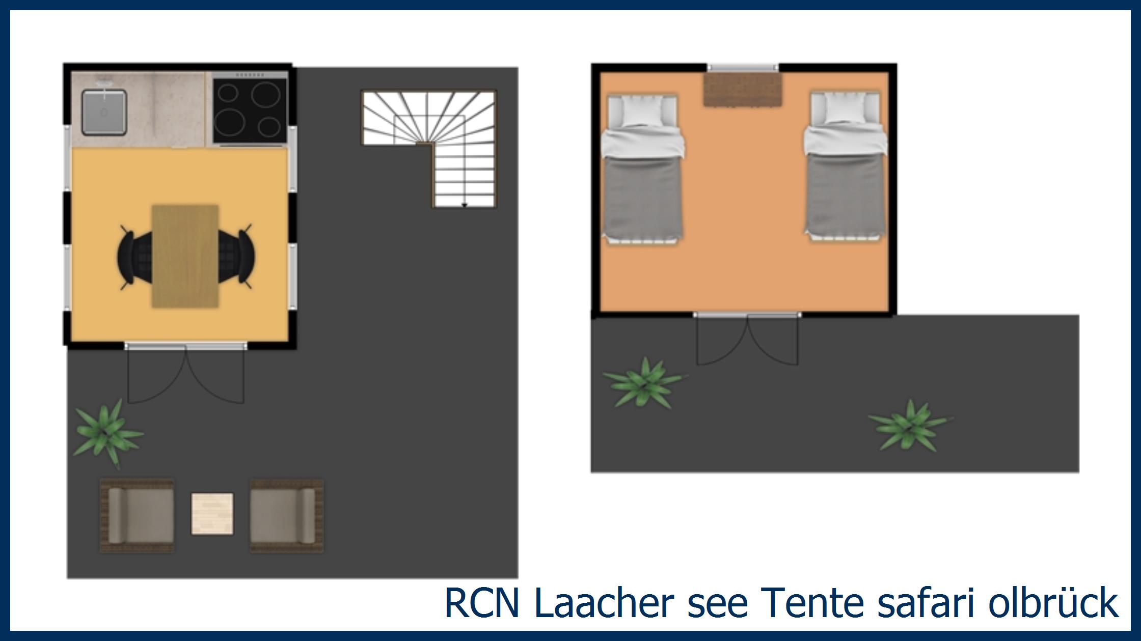 Tente safari lodge Laurier Tente safari olbrück à Laacher see