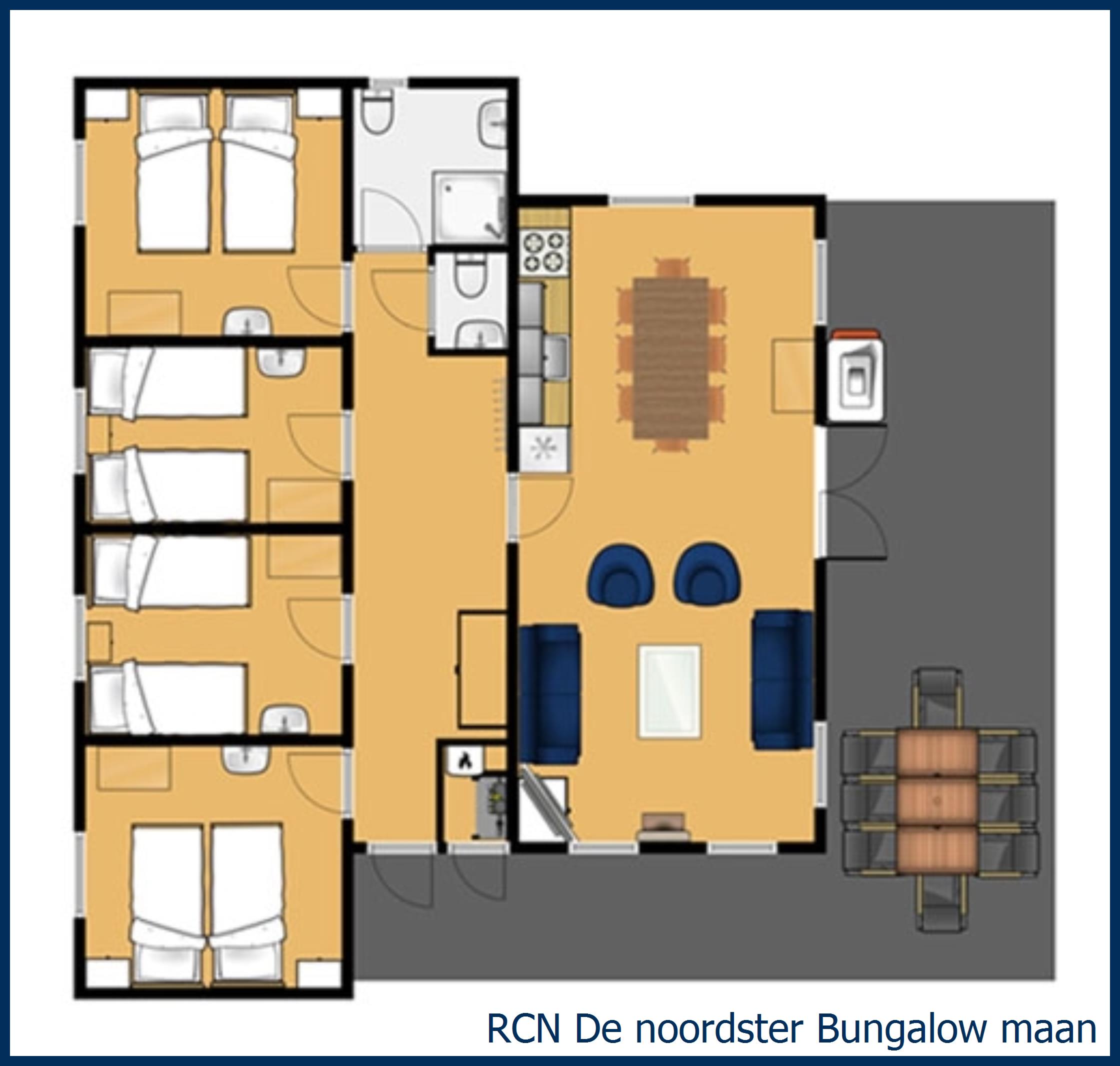 Ferienhaus Maan in De Noordster