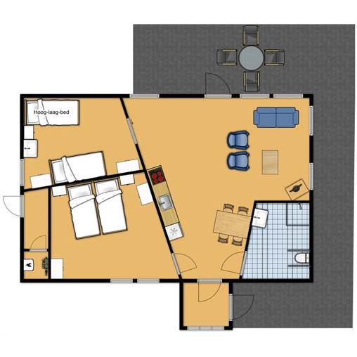 Ferienhaus Rollstuhlgerechtes  Pluto in De Noordster