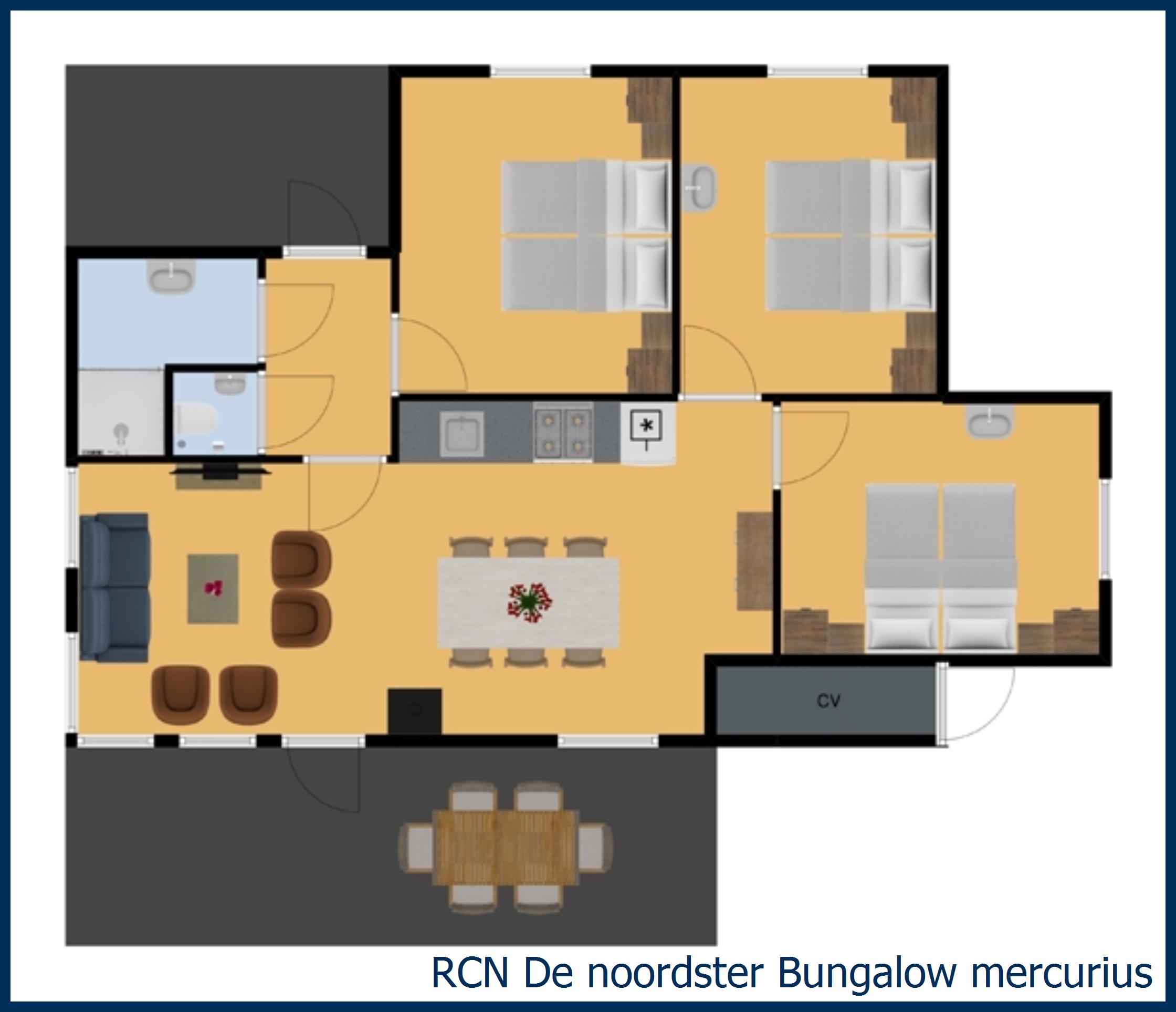 Cottage Mercurius à De Noordster