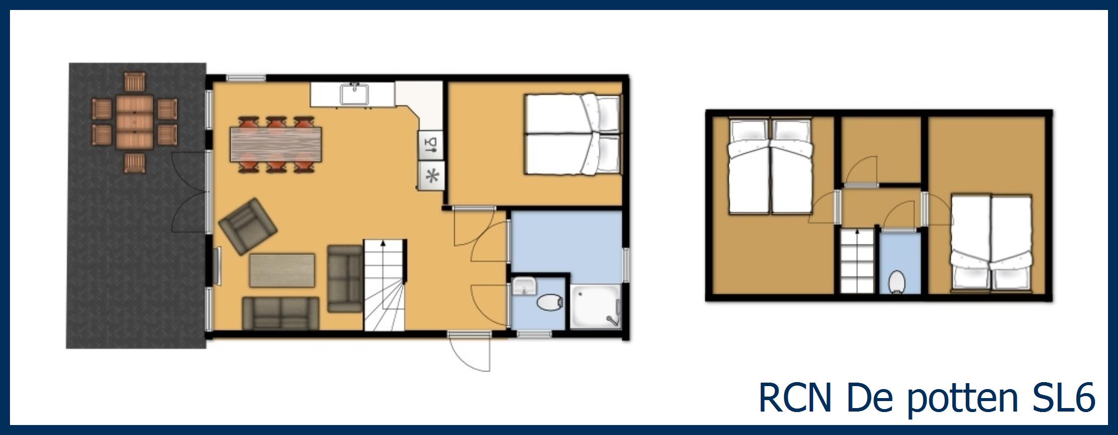 Logements de vacances de tjalk SL6 à De Potten