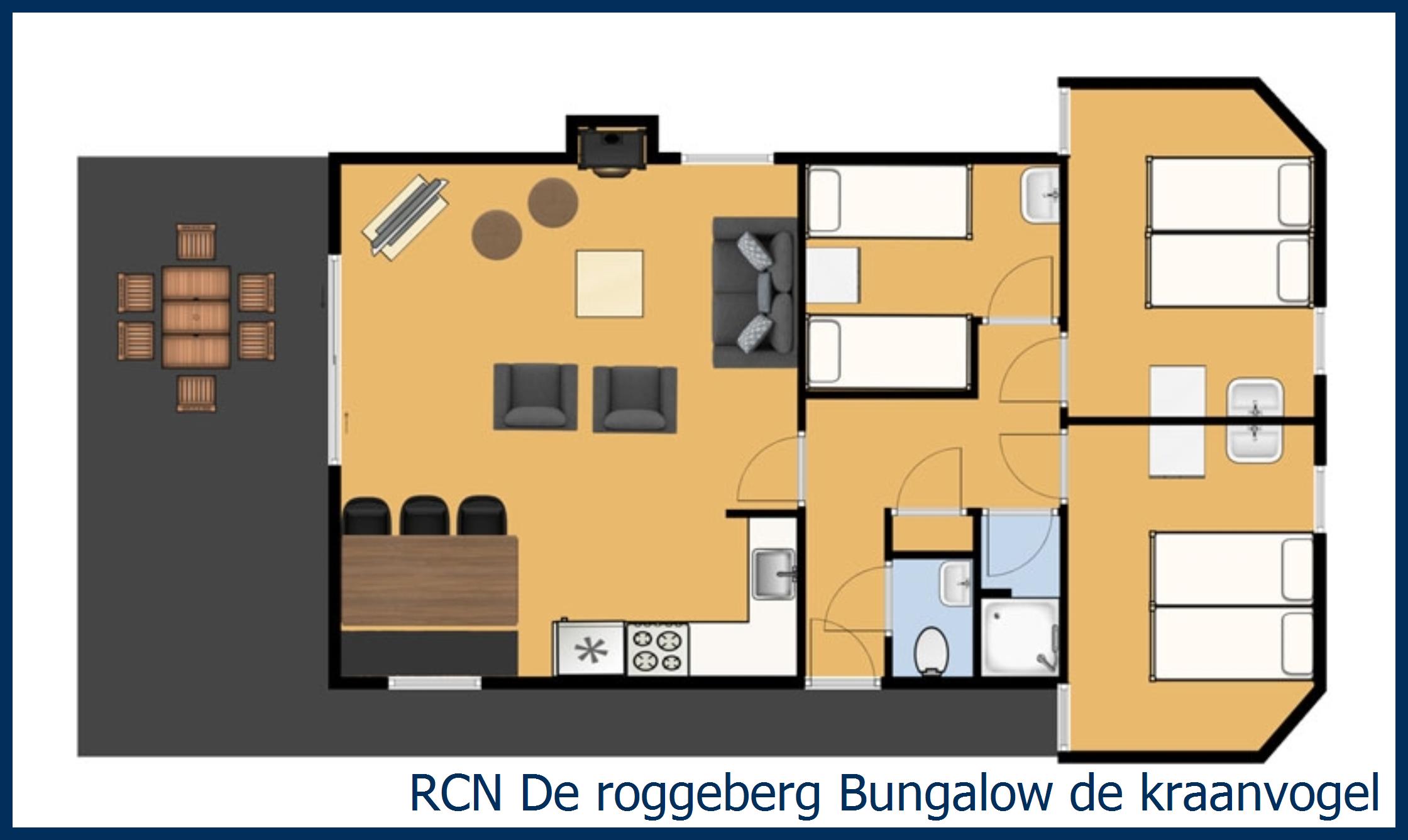 Ferienhaus de kraanvogel in De Roggeberg