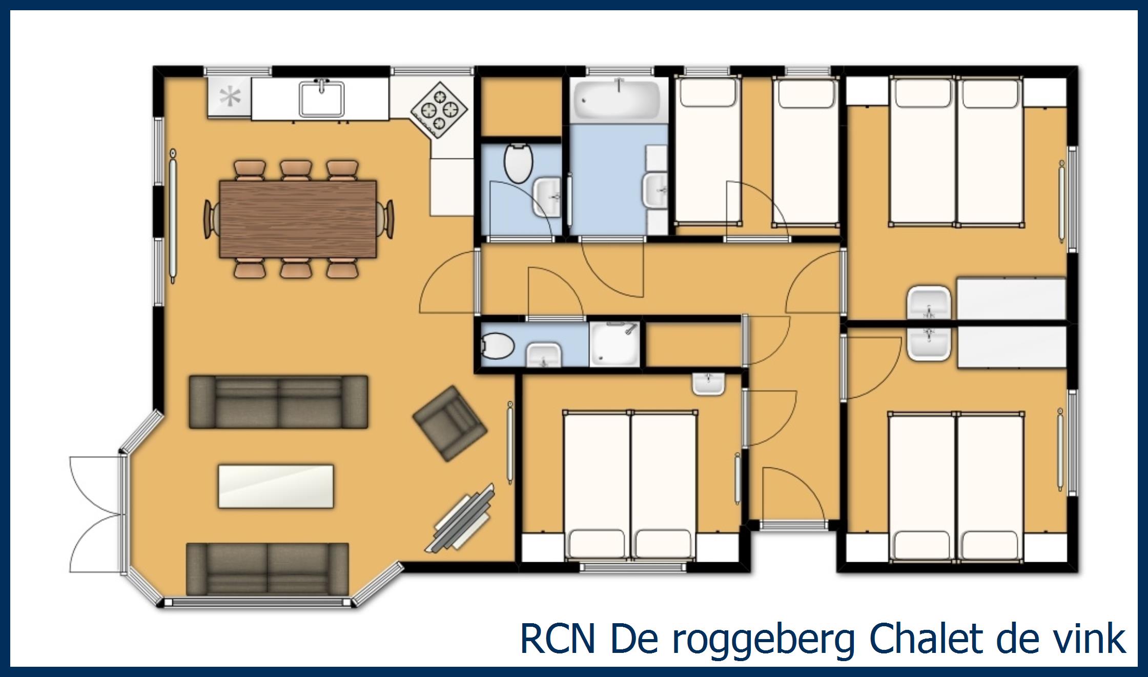 Blockhütte de vink in De Roggeberg