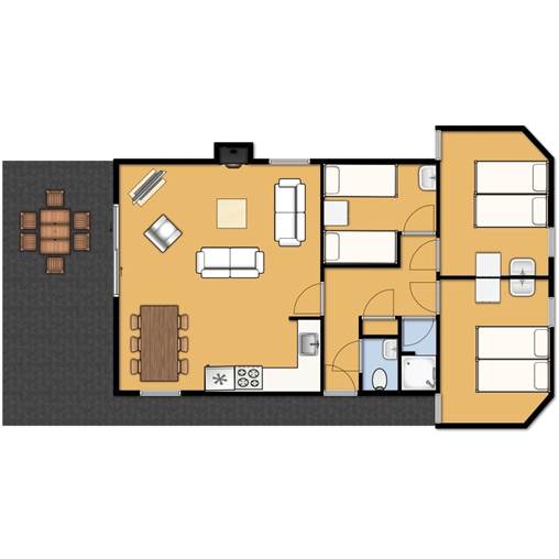 Bungalow de kraanvogel VT6 in De Roggeberg