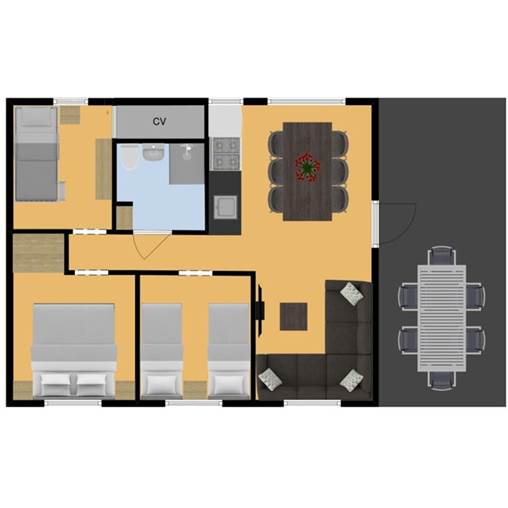 Ferienhaus Zeltvilla Veldlodge in De Roggeberg