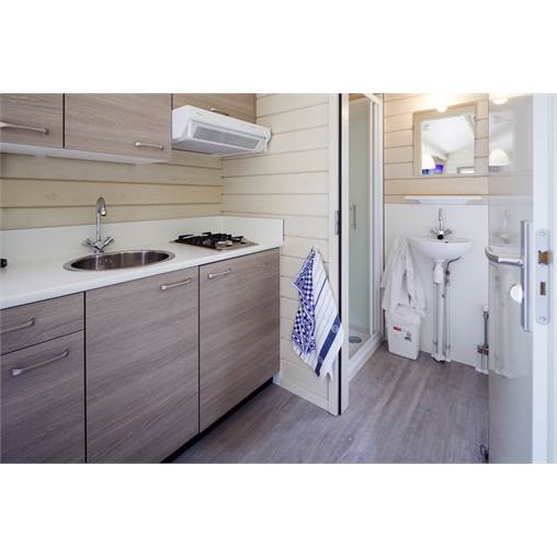 Cabane en bois de camping de bosuil à De Roggeberg