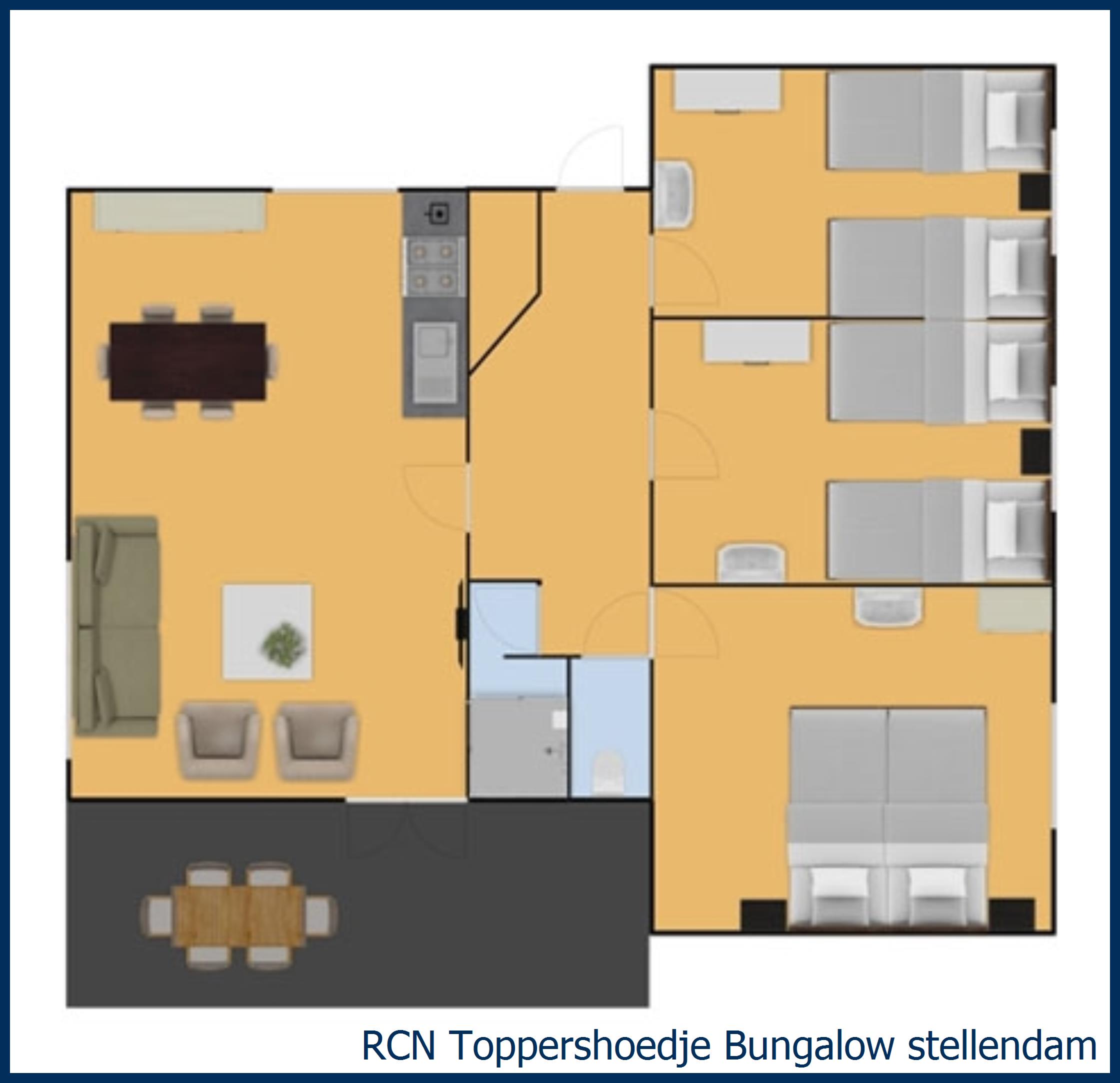 Ferienhaus Stellendam in Toppershoedje