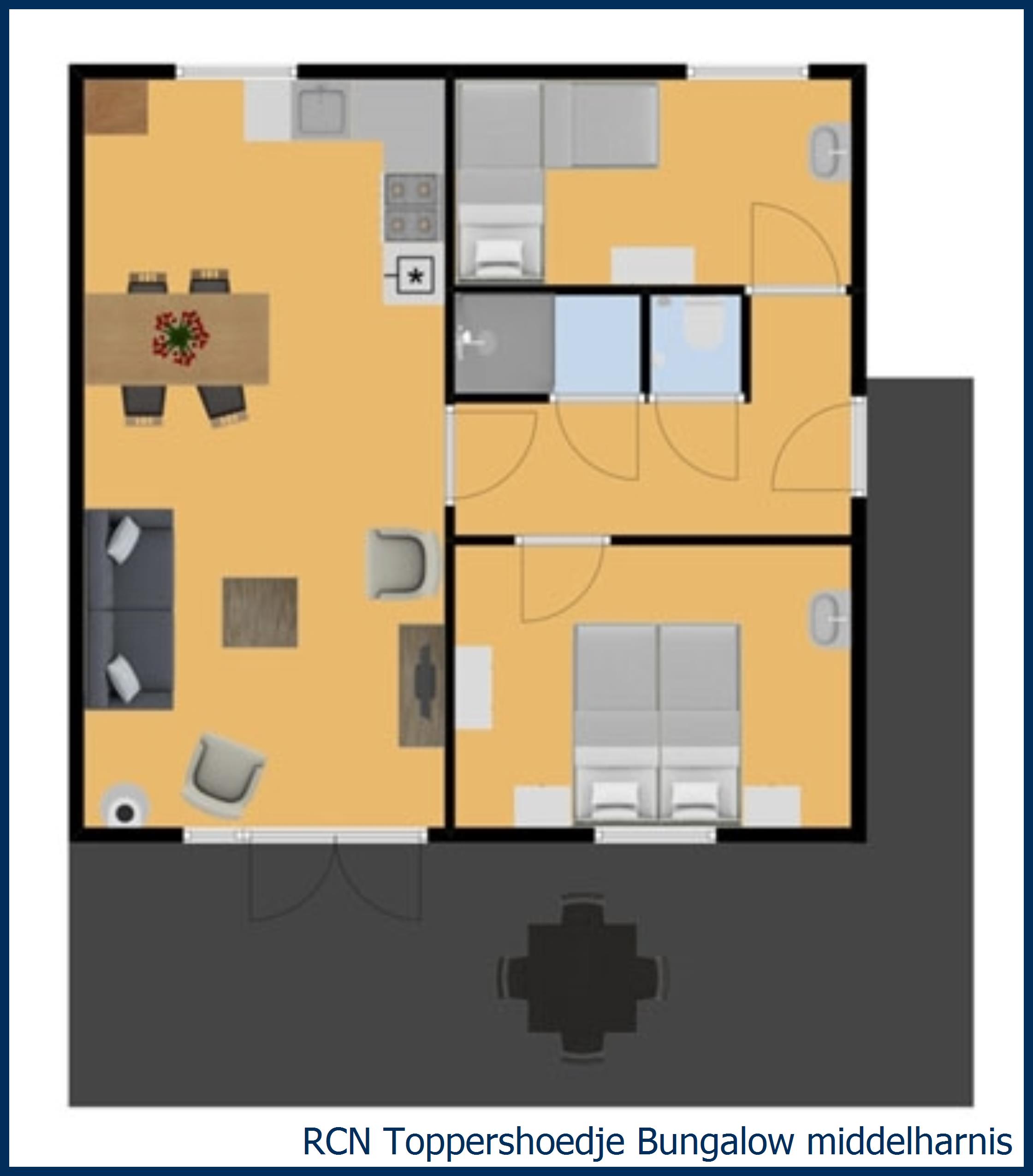 Cottage Middelharnis à Toppershoedje