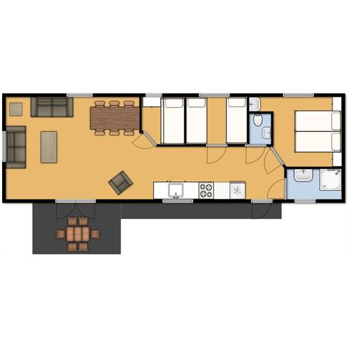 Zuiderzee chalet ZC6 in Zeewolde