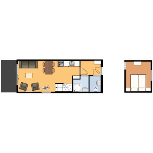 Cottage de Rietvoorn - T2 à Zeewolde