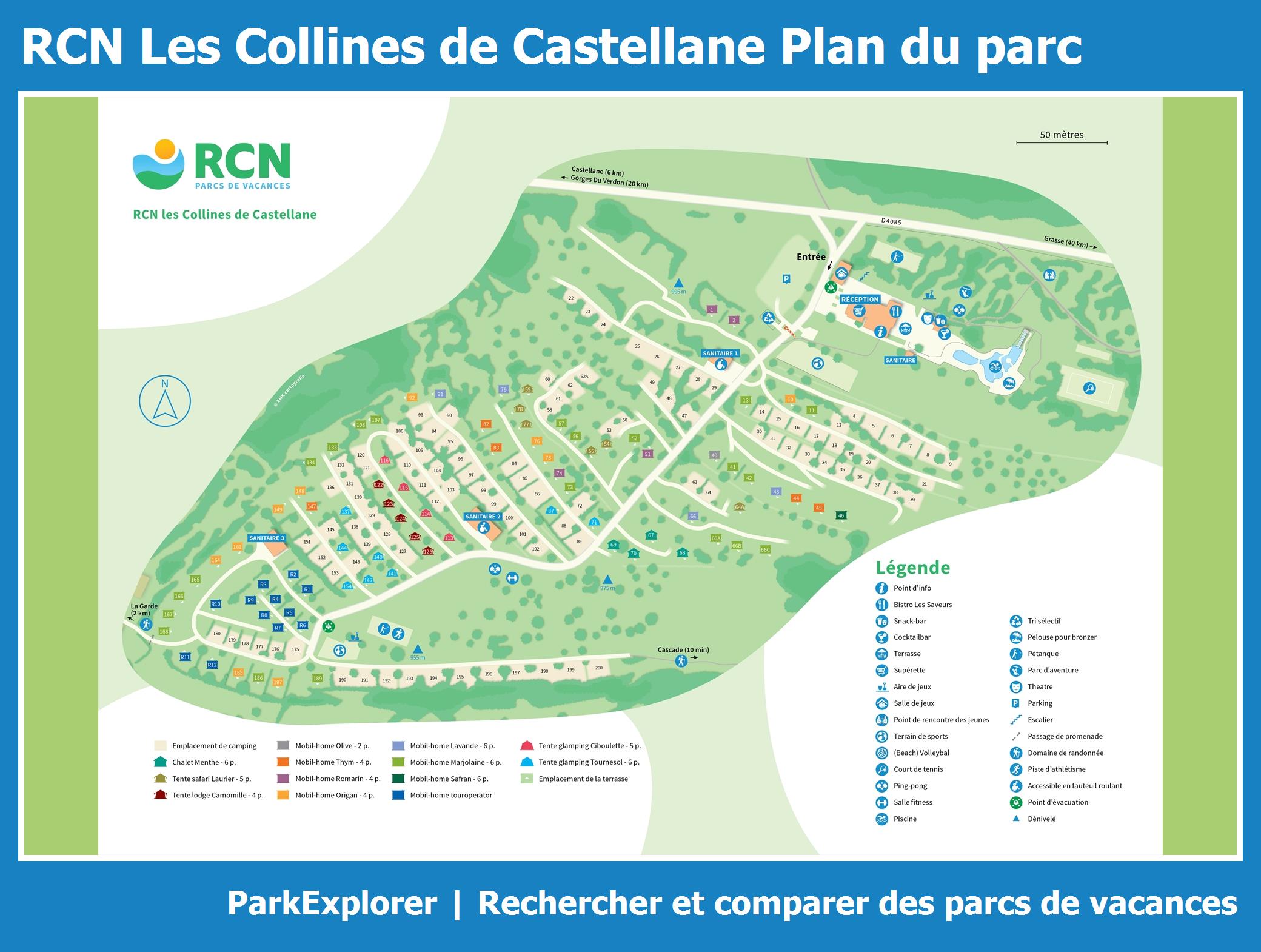 Plan RCN Les Collines de Castellane