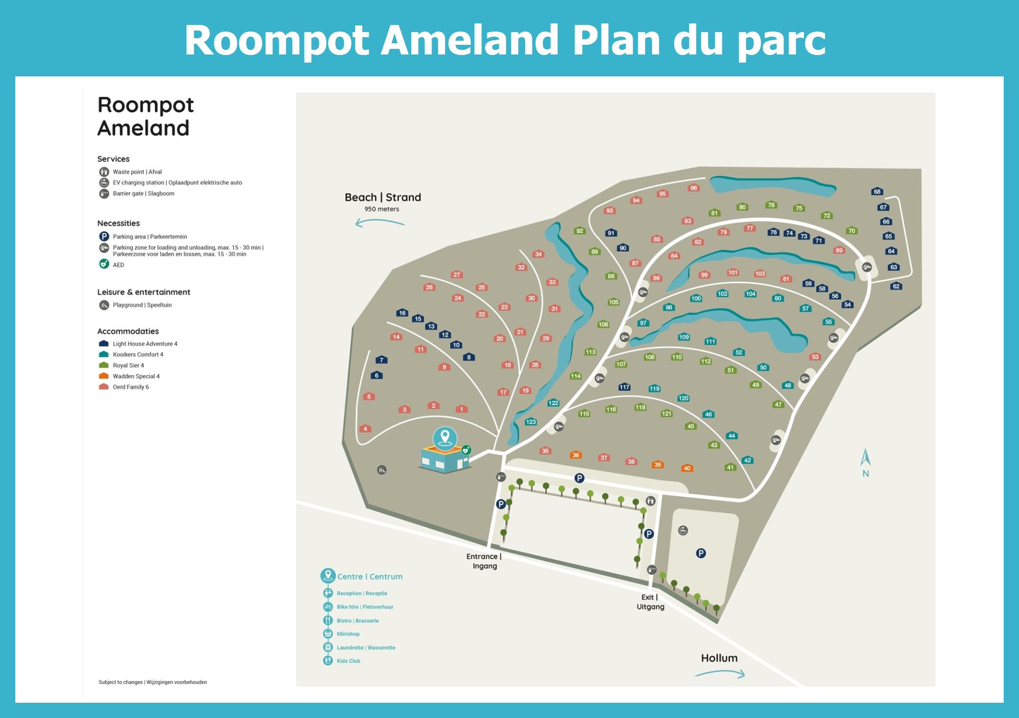 Plan Roompot Ameland