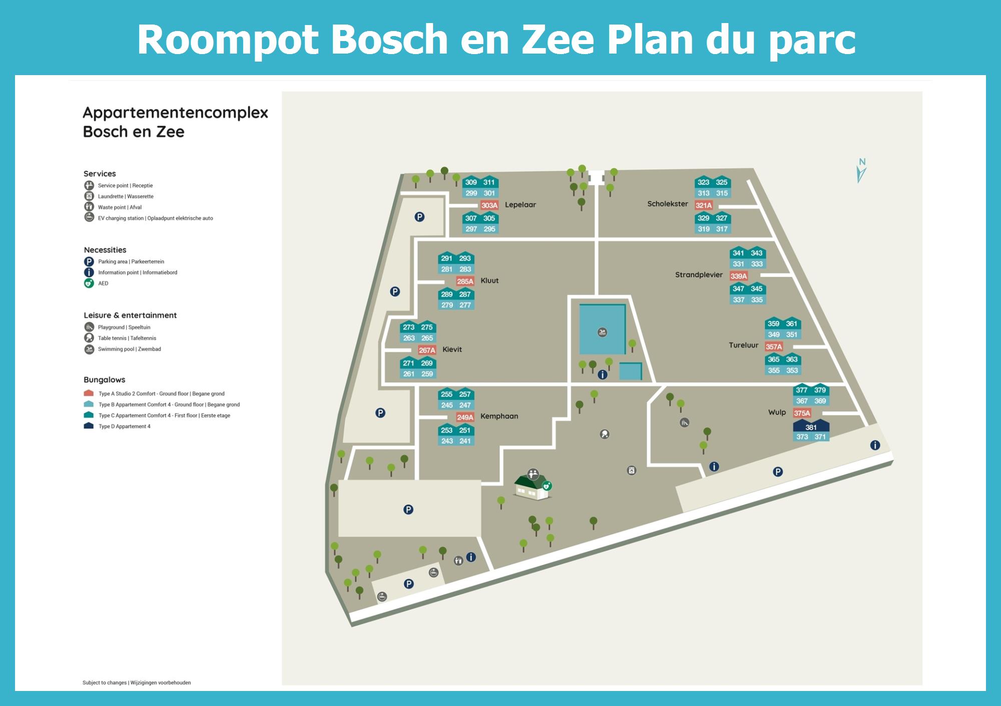 Plan Roompot Bosch en Zee